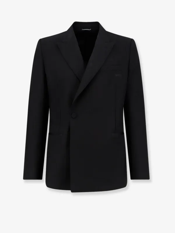 Dior Oblique vigin wool and mohair blazer sold by Siebentaschen
