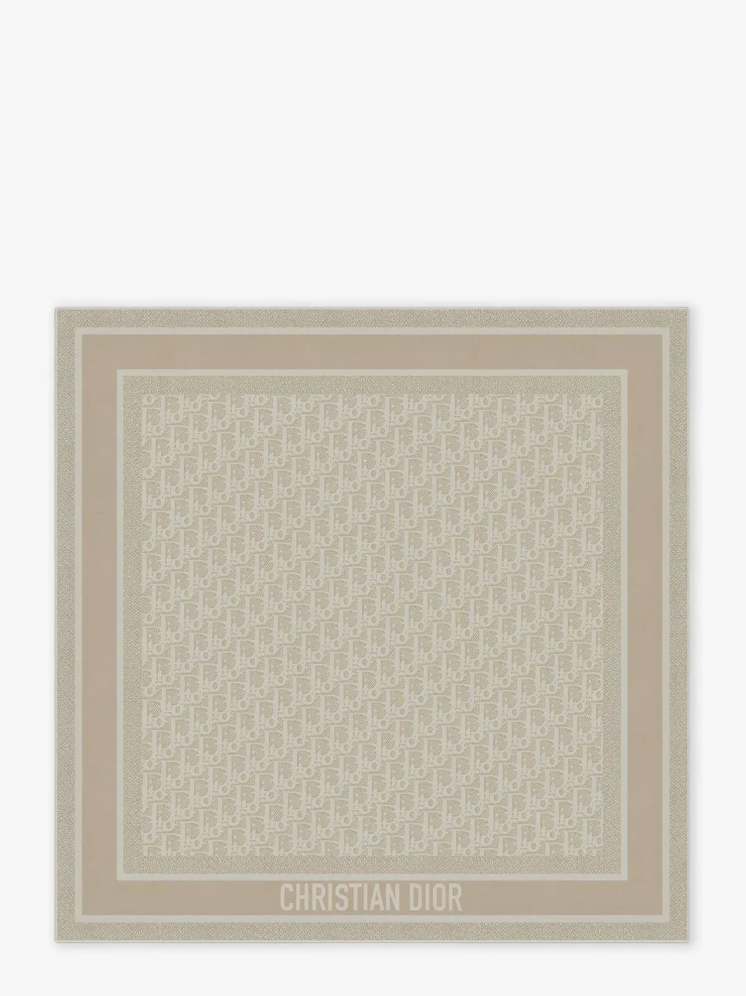 Dior Dior Oblique silk twill foulard sold by Siebentaschen