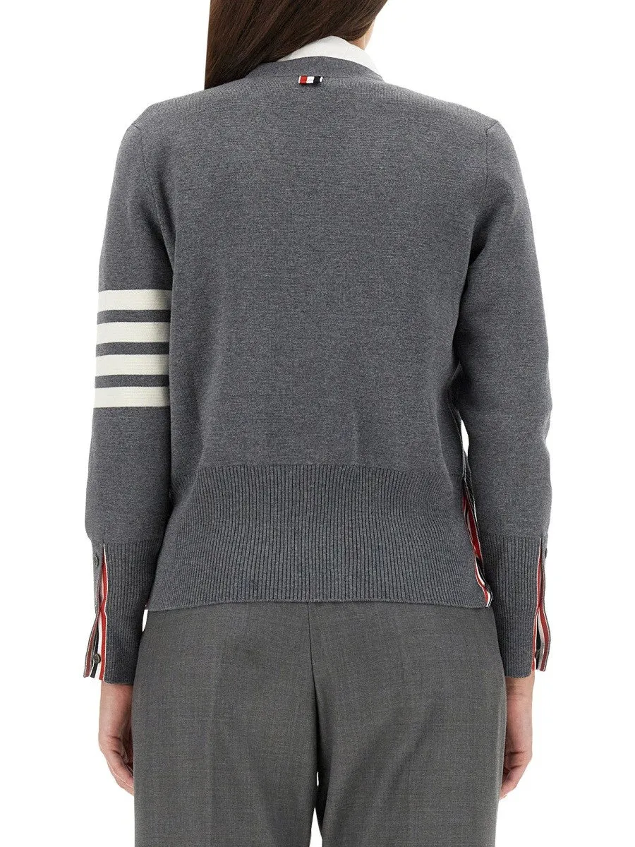THOM BROWNE V-NECK CARDIGAN sold by Siebentaschen product image thumbnail 4
