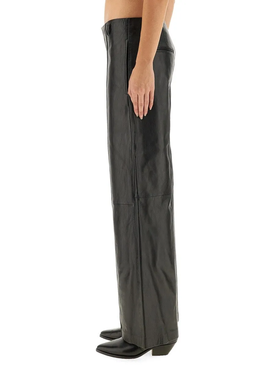 Isabel Marant LEATHER "CIARRA" PANTS sold by Siebentaschen product image thumbnail 2