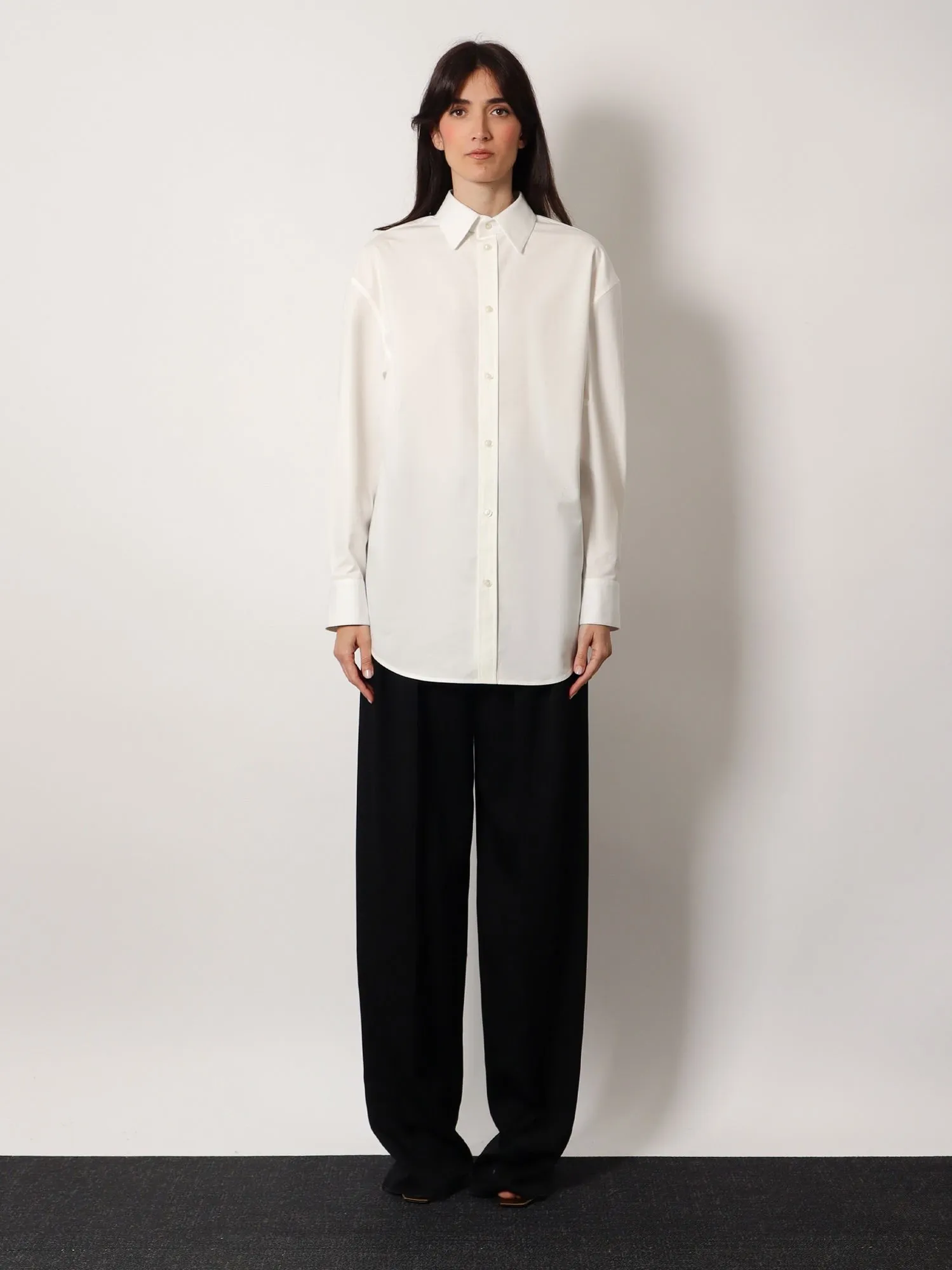 Saint Laurent Certified cotton shirt with Monogram embroidery sold by Siebentaschen product image thumbnail 3