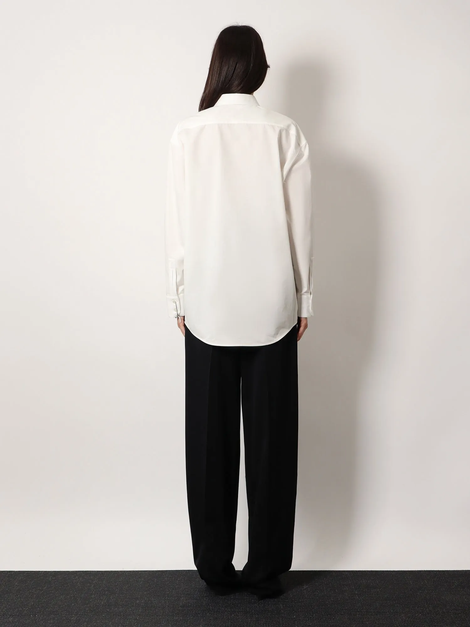 Saint Laurent Certified cotton shirt with Monogram embroidery sold by Siebentaschen product image thumbnail 4