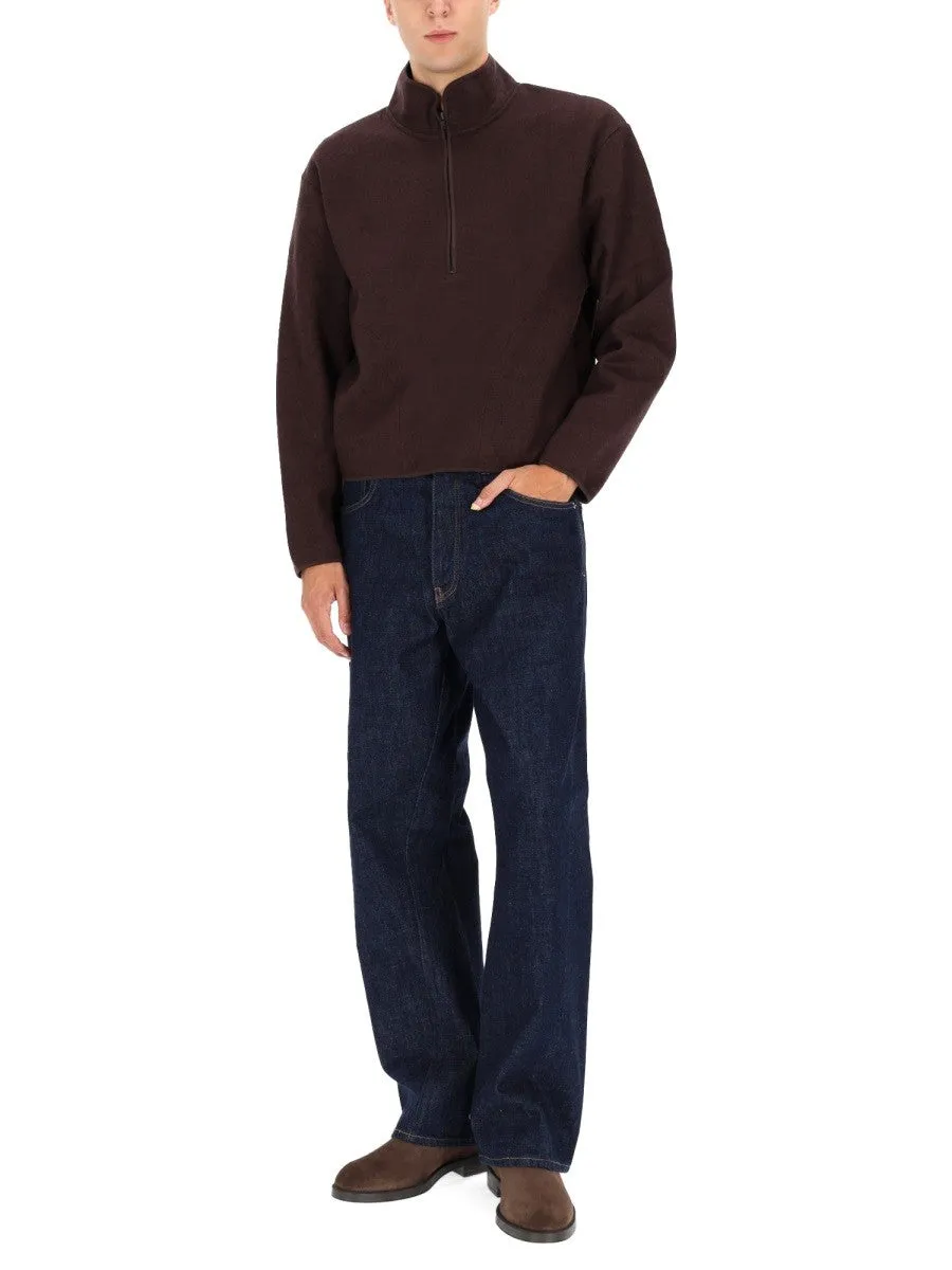 SUNFLOWER HALF ZIPPER SWEATSHIRT sold by Siebentaschen product image thumbnail 2