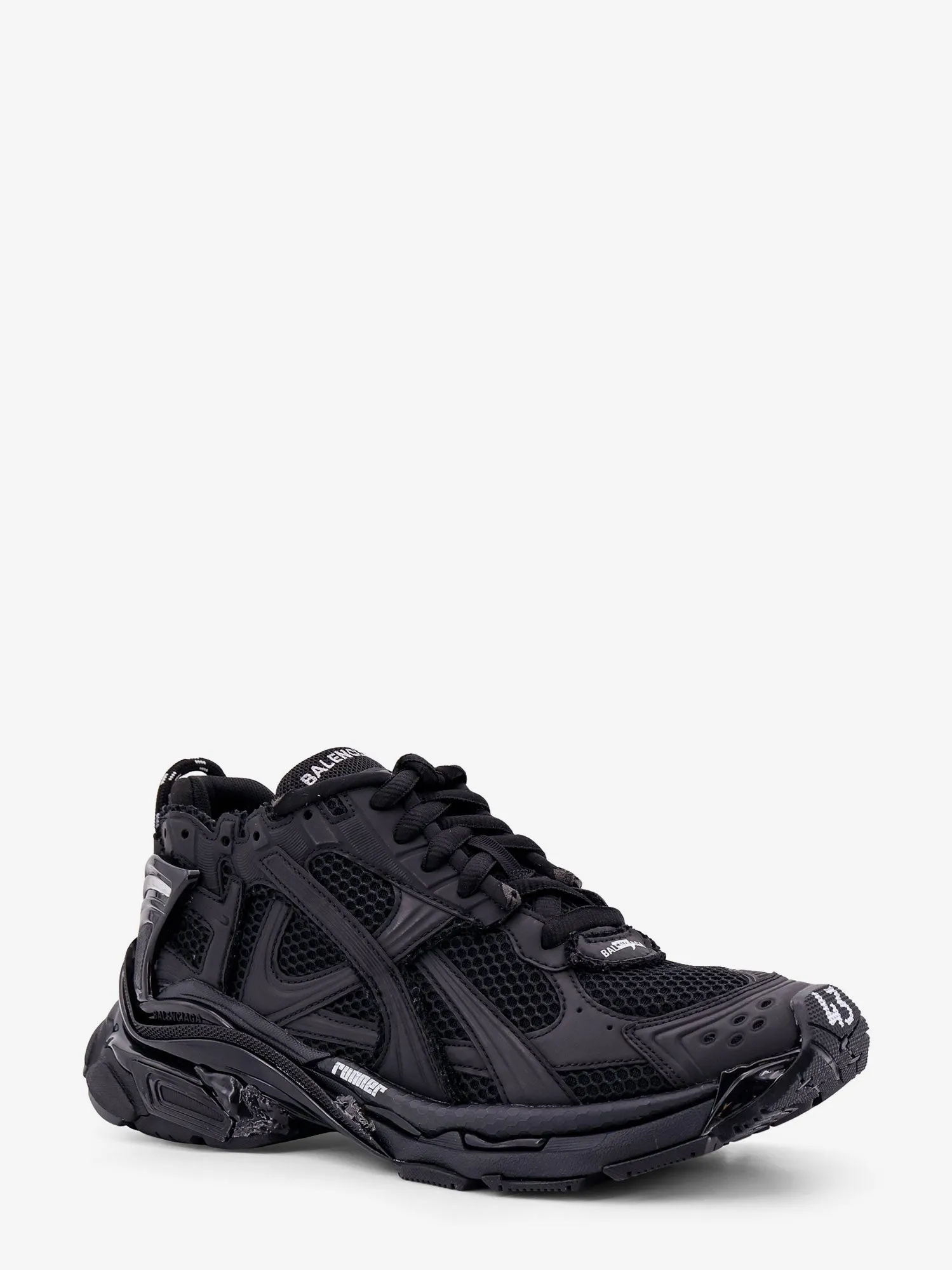 Balenciaga Runner mesh and leather sneakers sold by Siebentaschen product image thumbnail 2