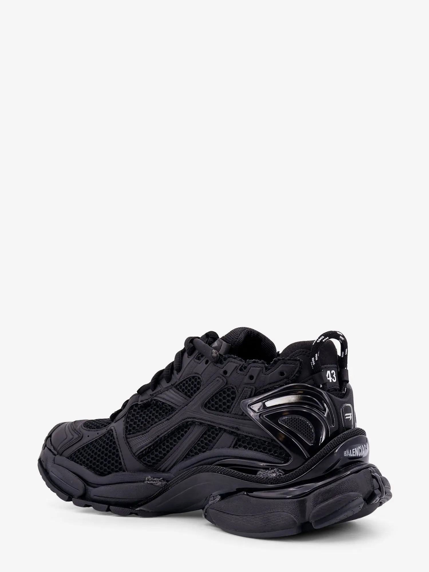 Balenciaga Runner mesh and leather sneakers sold by Siebentaschen product image thumbnail 3