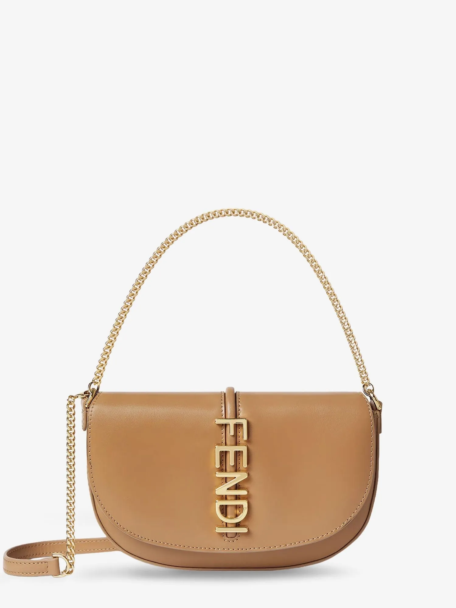 Fendi Wallet on Chain Fendigraphy leather shoulder bag sold by Siebentaschen