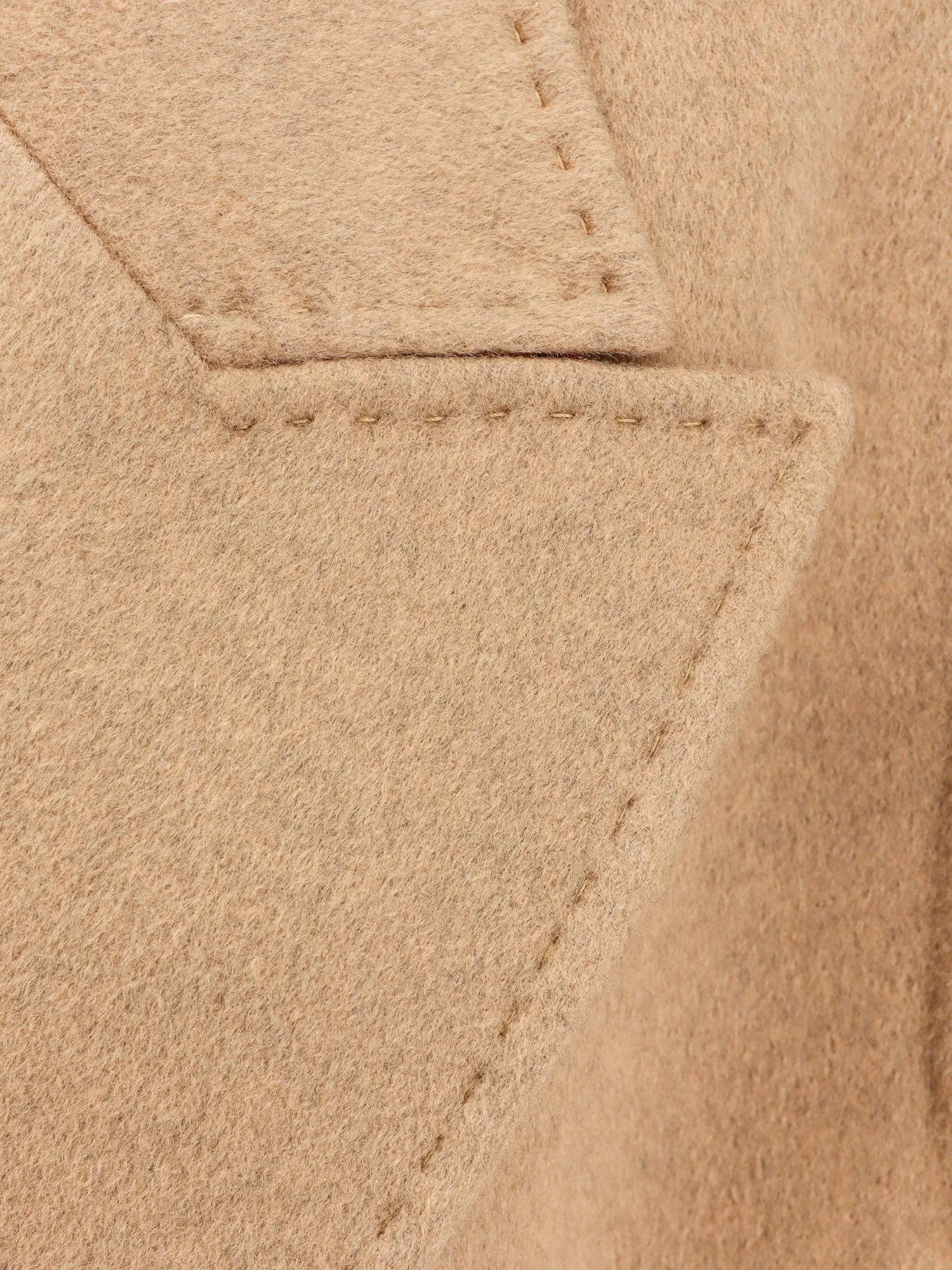 Max Mara Valle cashmere coat with belt at waist sold by Siebentaschen product image thumbnail 3