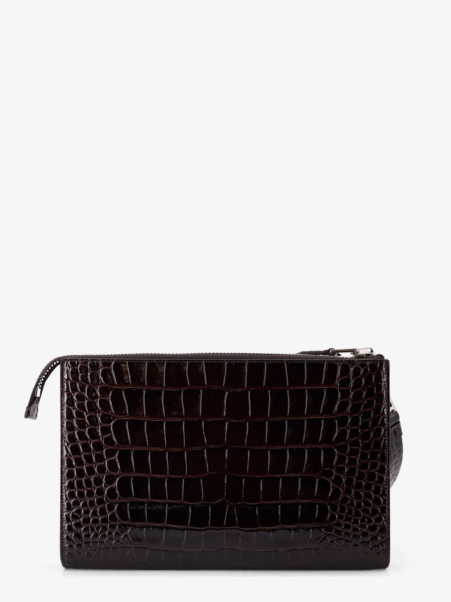 TOM FORD Crocodile-print leather clutch bag sold by Siebentaschen product image thumbnail 2