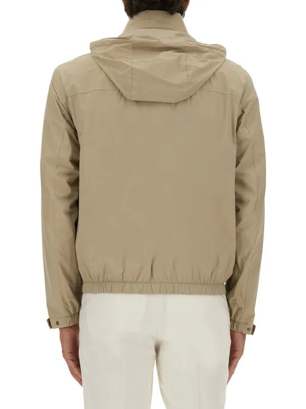 BOSS CAMEL WATER-REPELLENT WINDBREAKER sold by Siebentaschen