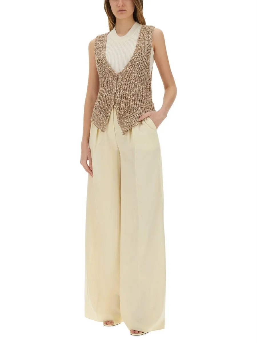 ALYSI TRICOT VEST WITH SEQUINS sold by Siebentaschen product image thumbnail 2