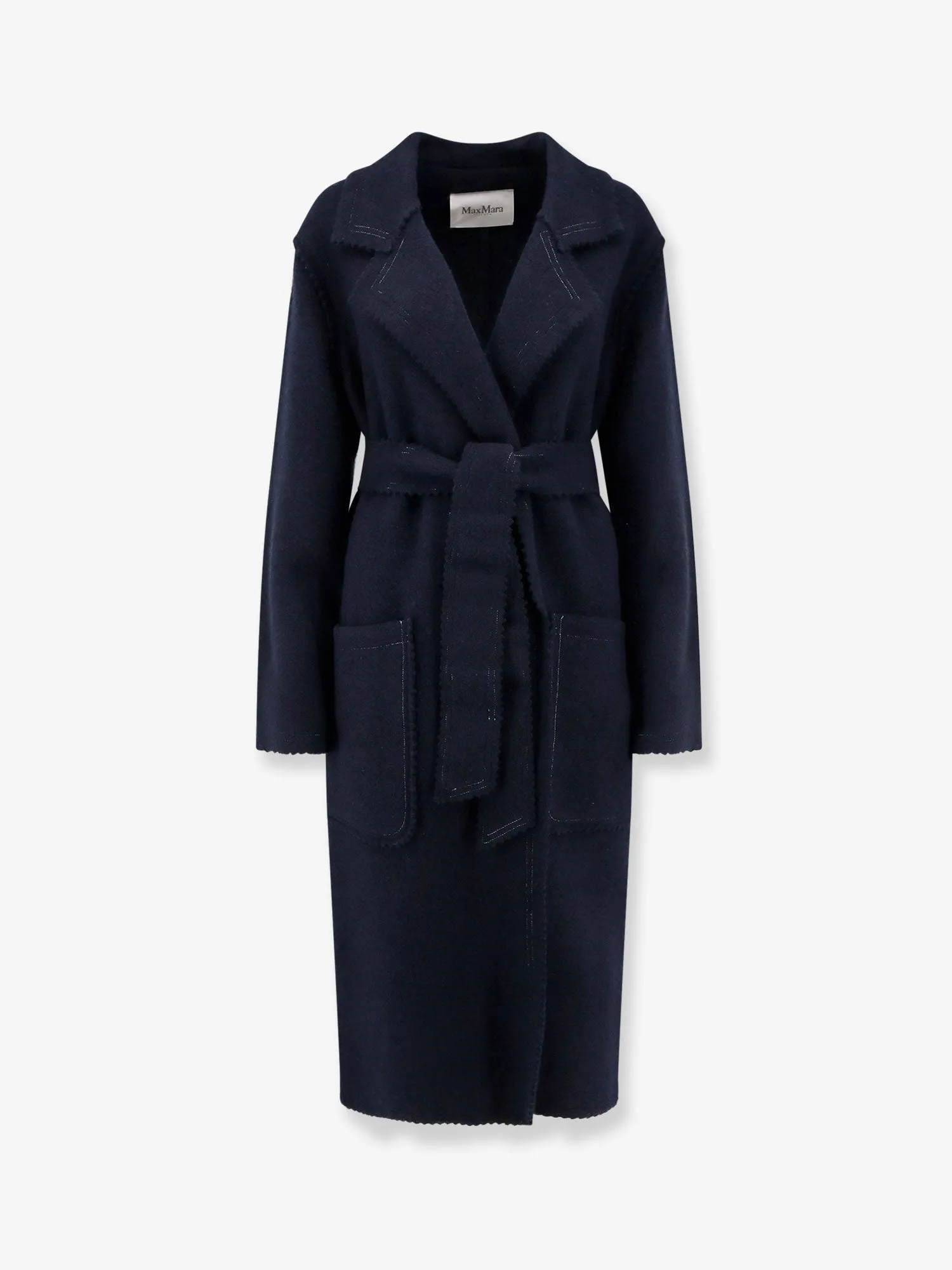 Max Mara Wool and cashmere coat sold by Siebentaschen