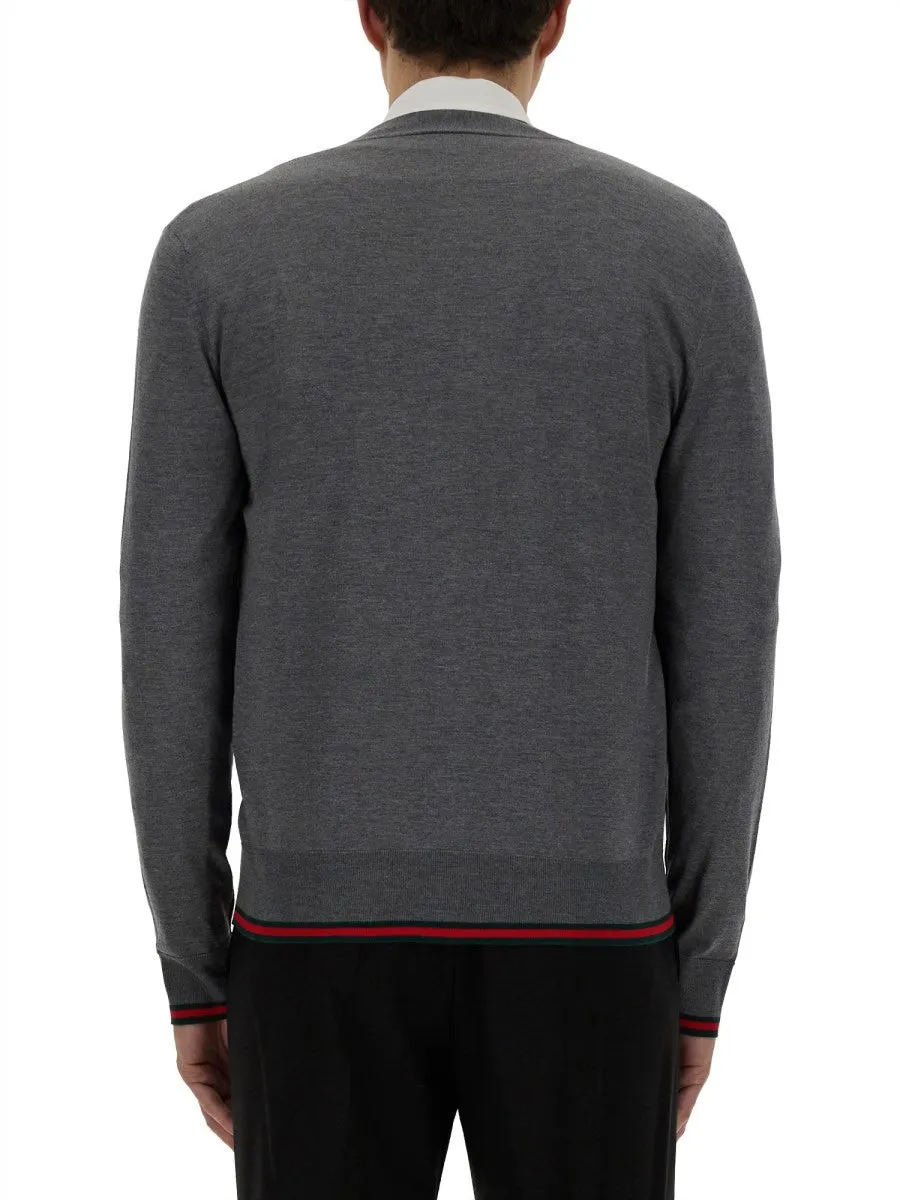 Gucci WEB PATTERN CARDIGAN sold by Siebentaschen product image thumbnail 3