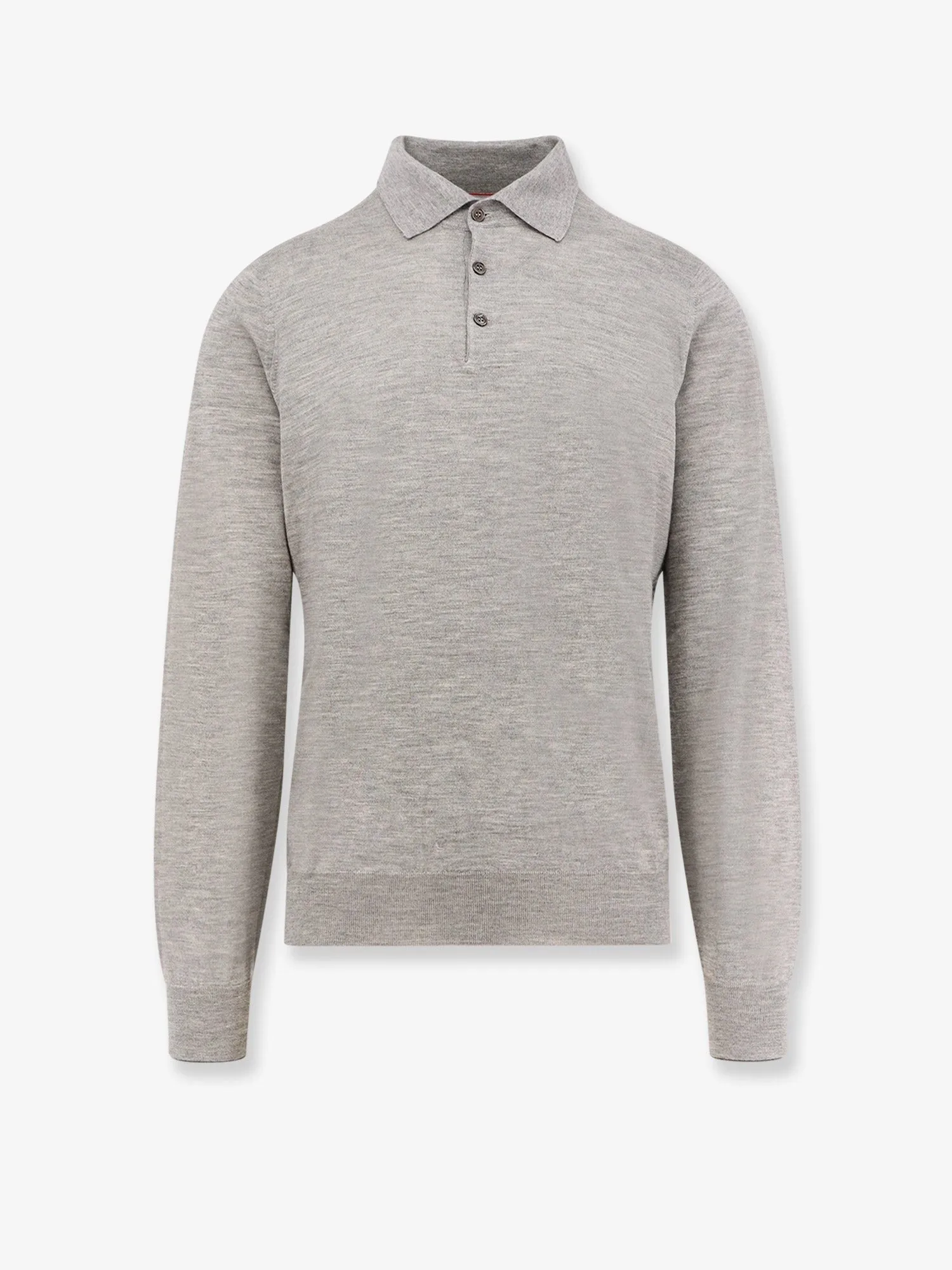 Brunello Cucinelli Cashmere and silk polo shirt sold by Siebentaschen