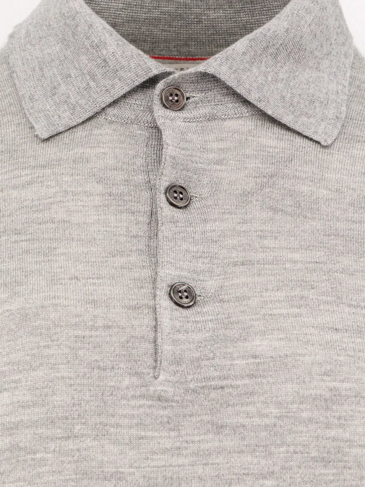 Brunello Cucinelli Cashmere and silk polo shirt sold by Siebentaschen product image thumbnail 3