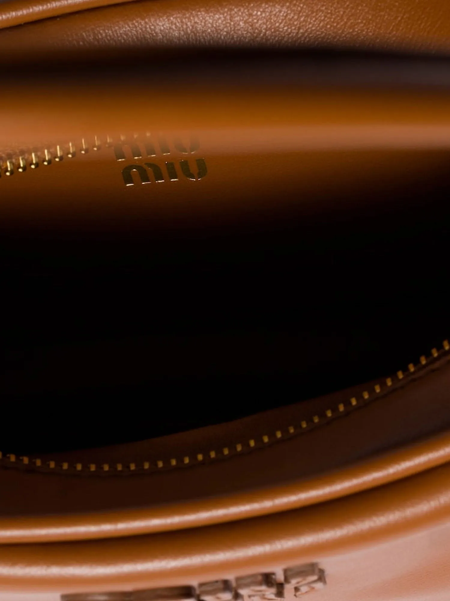 Miu Miu Leather shoulder bag sold by Siebentaschen product image thumbnail 4