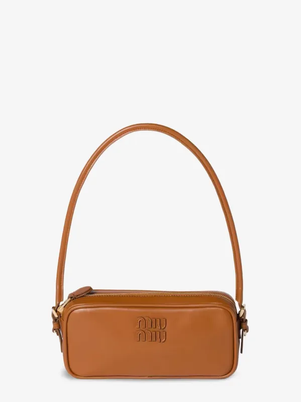 Miu Miu Leather shoulder bag sold by Siebentaschen