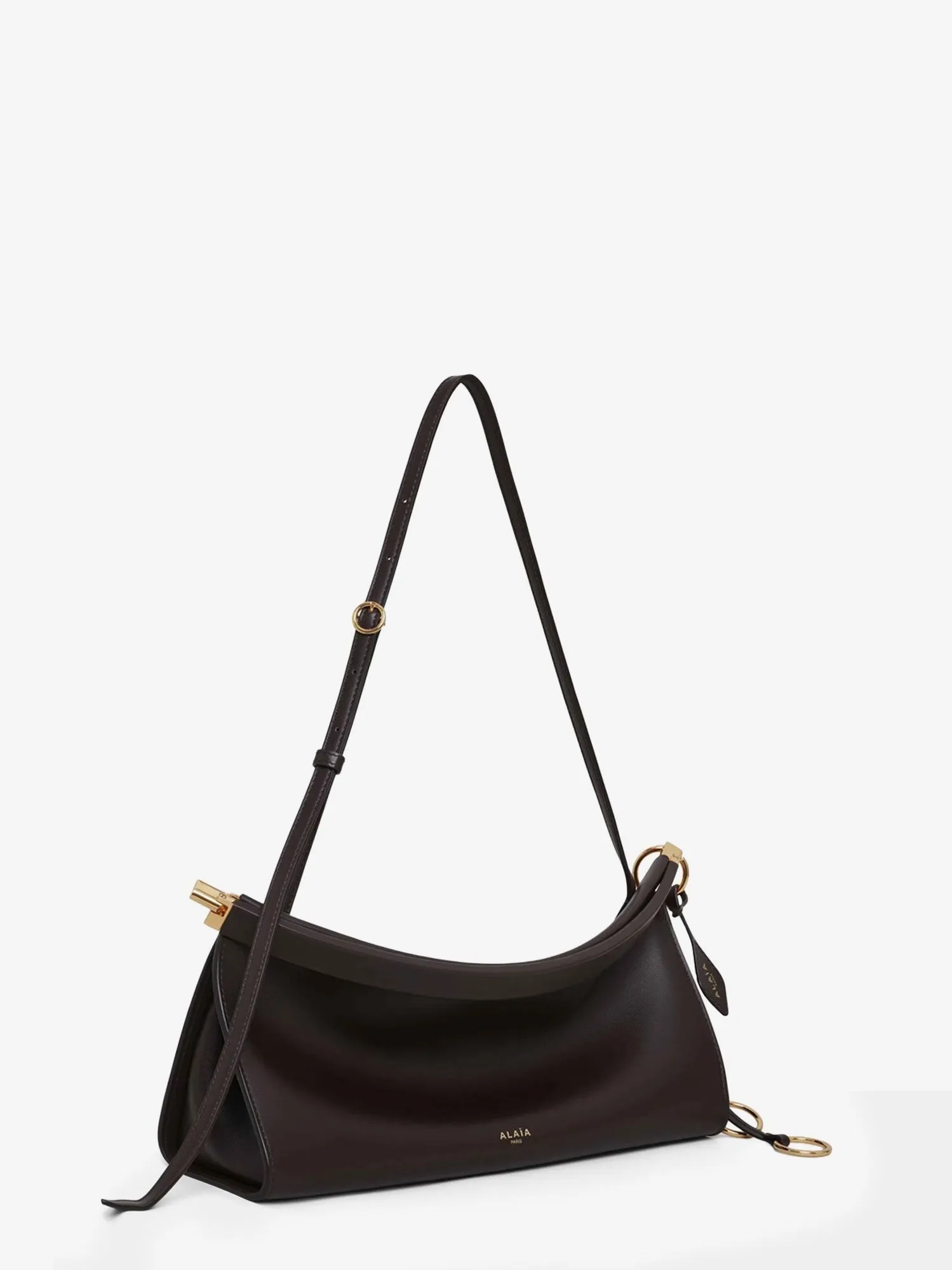 ALAIA Le Click East West Medium leather crossbody bag sold by Siebentaschen product image thumbnail 3