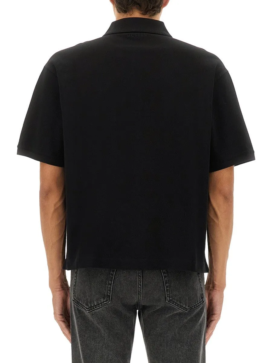 Alexander Mcqueen POLO SHIRT "CEREMONIAL BOXY" sold by Siebentaschen product image thumbnail 2