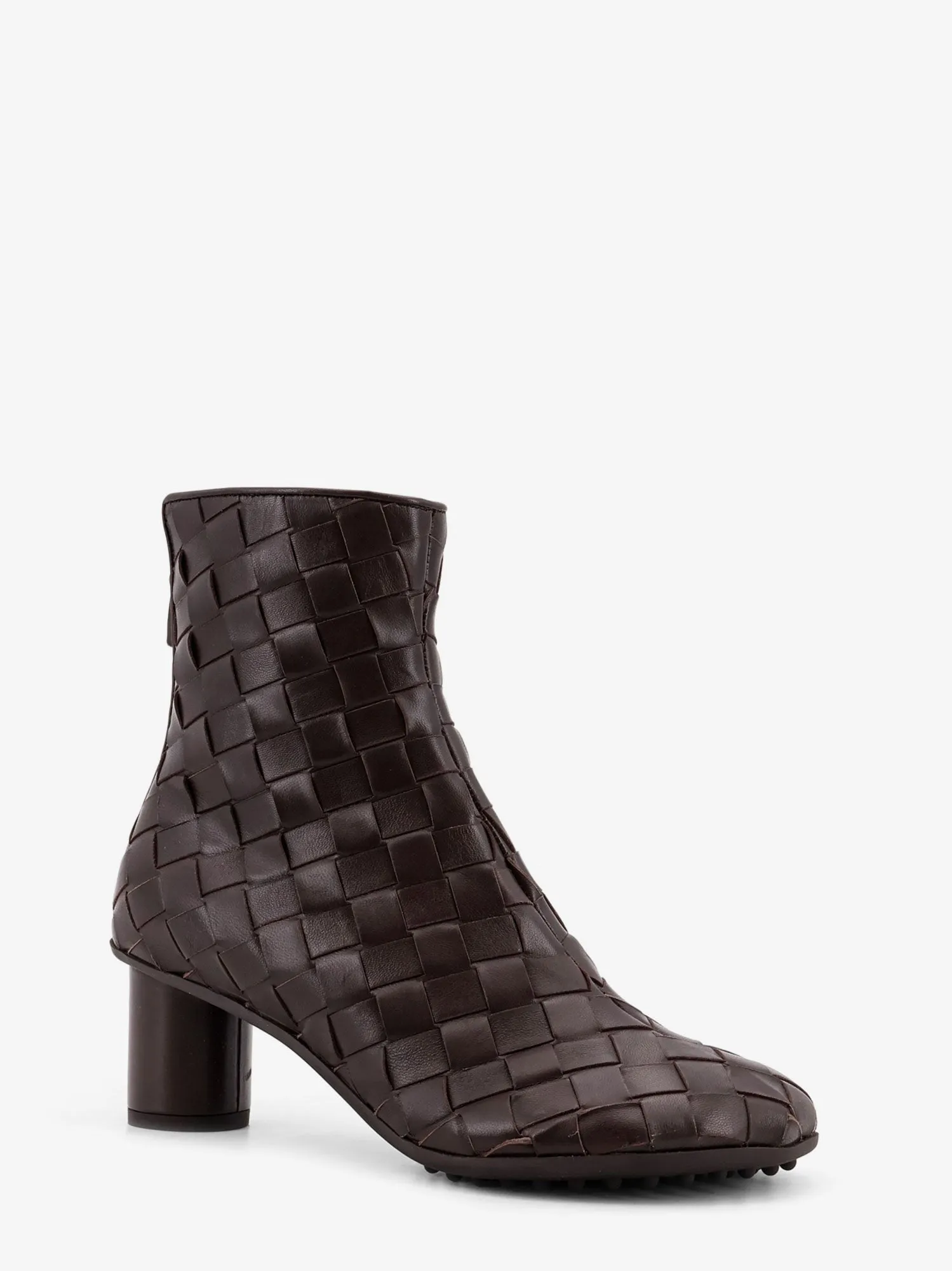 Bottega Veneta Leather ankle boots with Intrecciato motif sold by Siebentaschen product image thumbnail 2