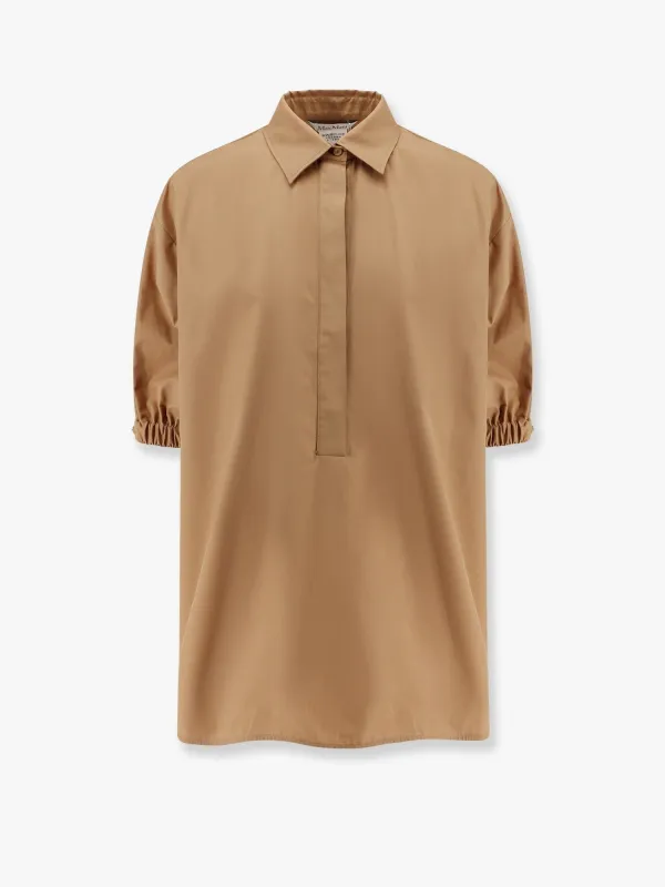 Max Mara Teano cotton shirt sold by Siebentaschen