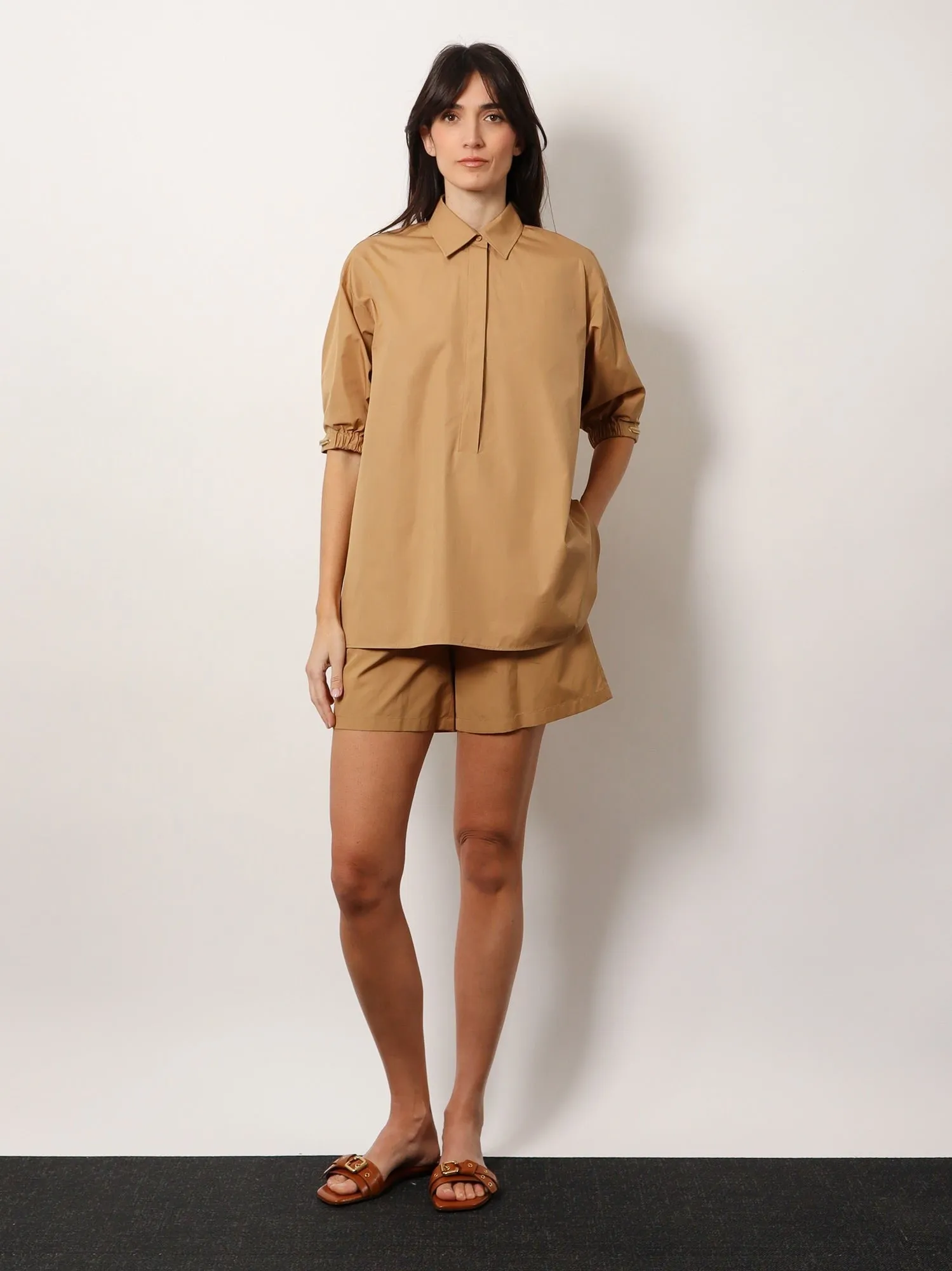 Max Mara Teano cotton shirt sold by Siebentaschen product image thumbnail 2