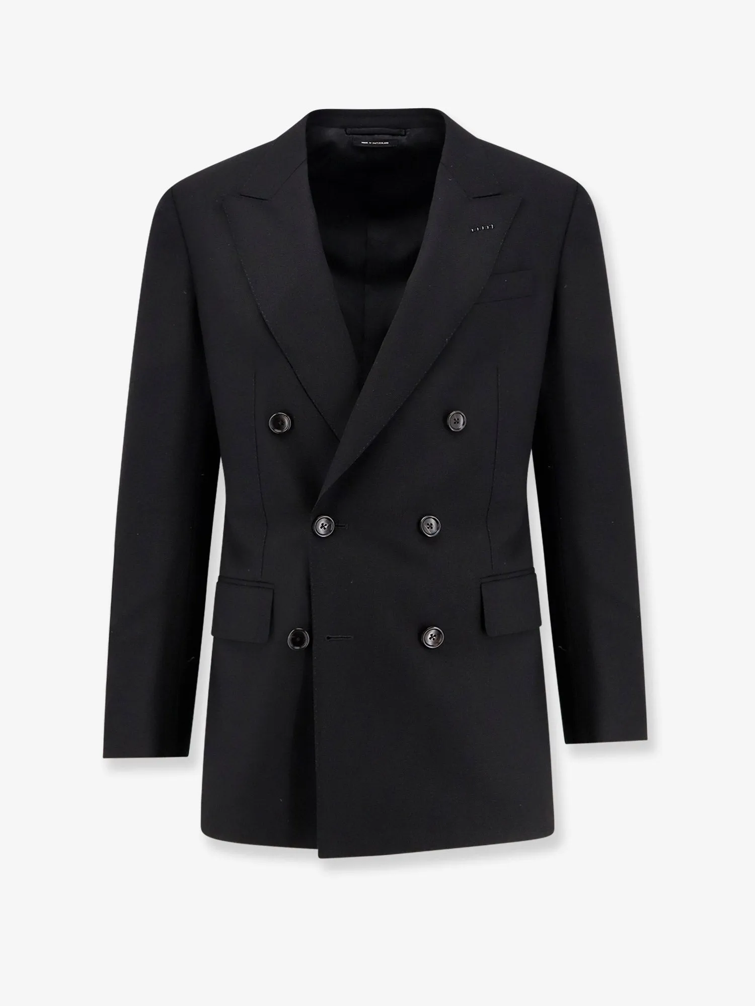 TOM FORD Double-breasted wool blazer sold by Siebentaschen