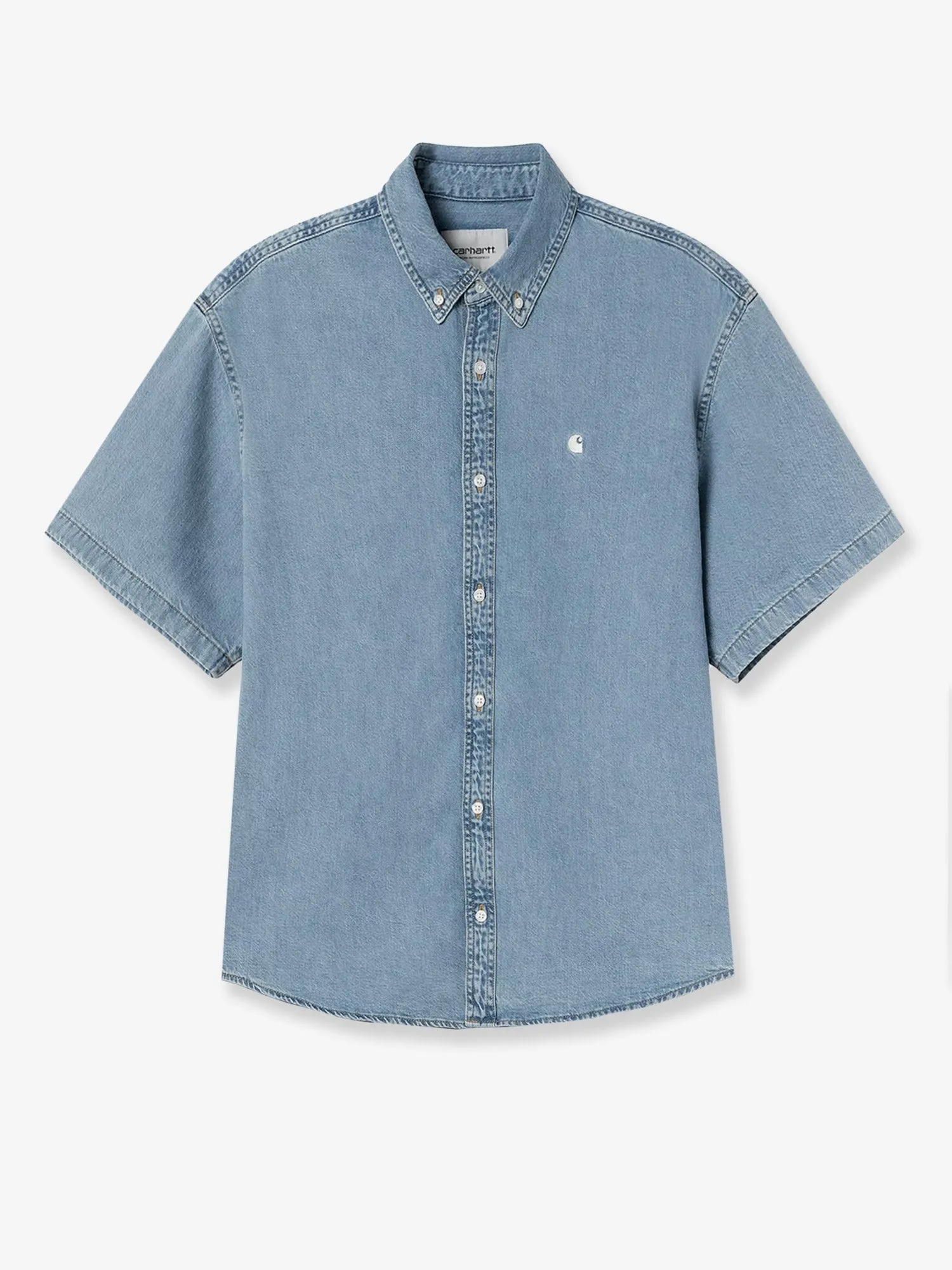 Carhartt Wip Lucas denim shirt sold by Siebentaschen