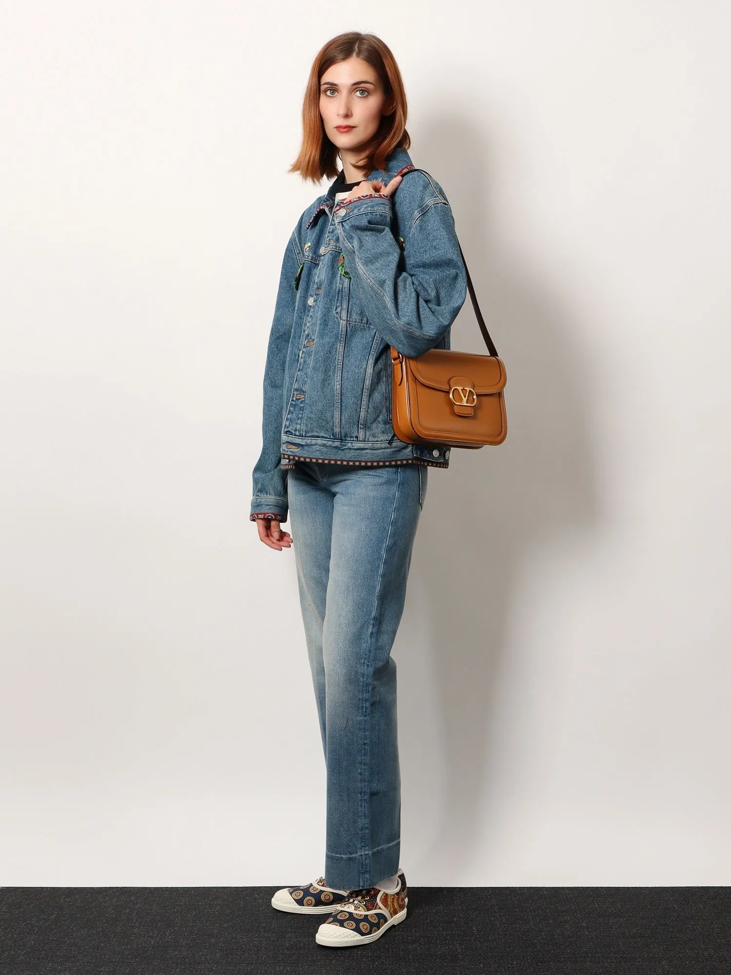 Valentino Garavani Valentino garavani 9TO5 leather shoulder bag sold by Siebentaschen product image thumbnail 2