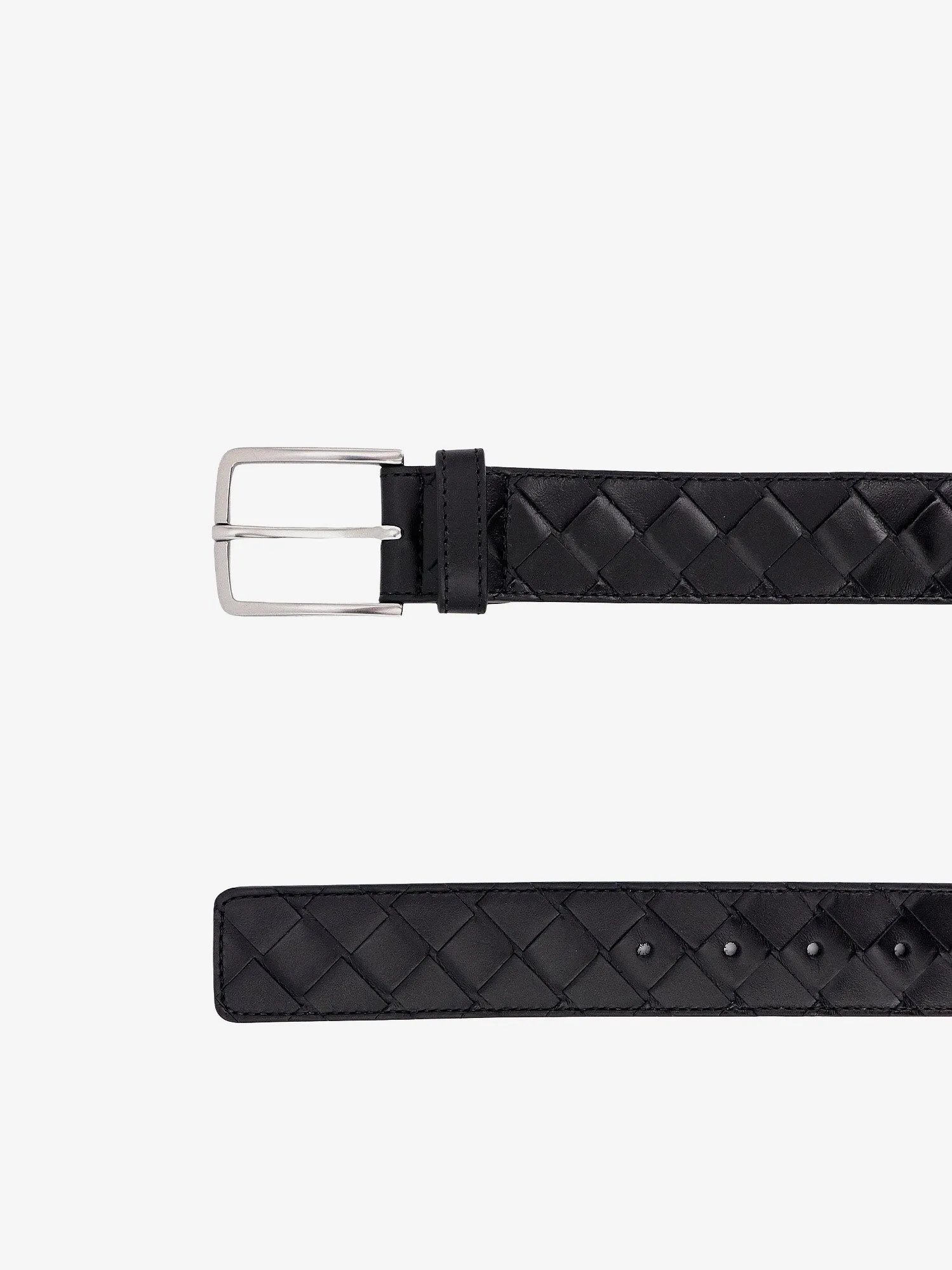 Bottega Veneta Leather belt with Intrecciato motif sold by Siebentaschen product image thumbnail 2