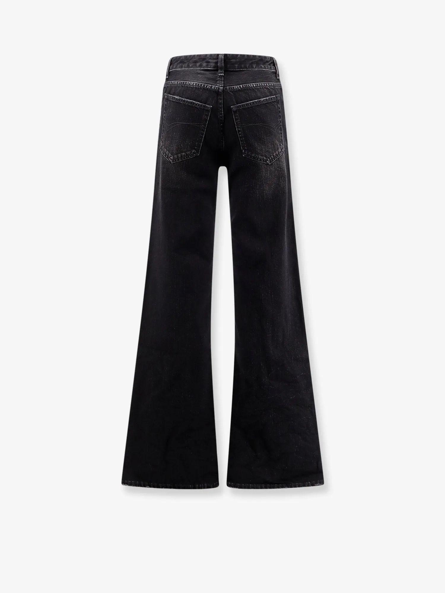 Balenciaga Wide Leg black denim trousers sold by Siebentaschen product image thumbnail 2