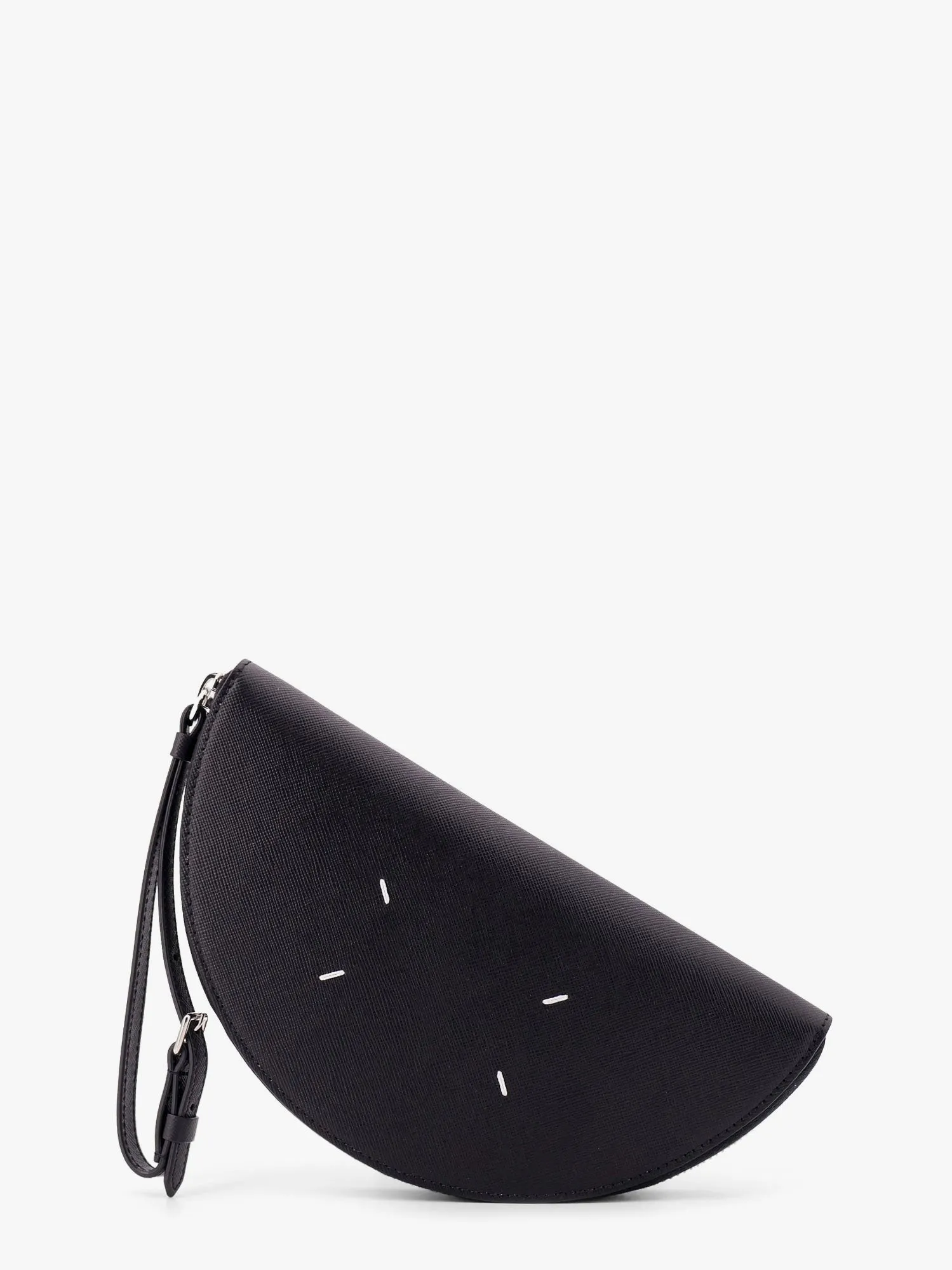 Maison Margiela Leather pochette with iconic four stitched detail sold by Siebentaschen product image thumbnail 3