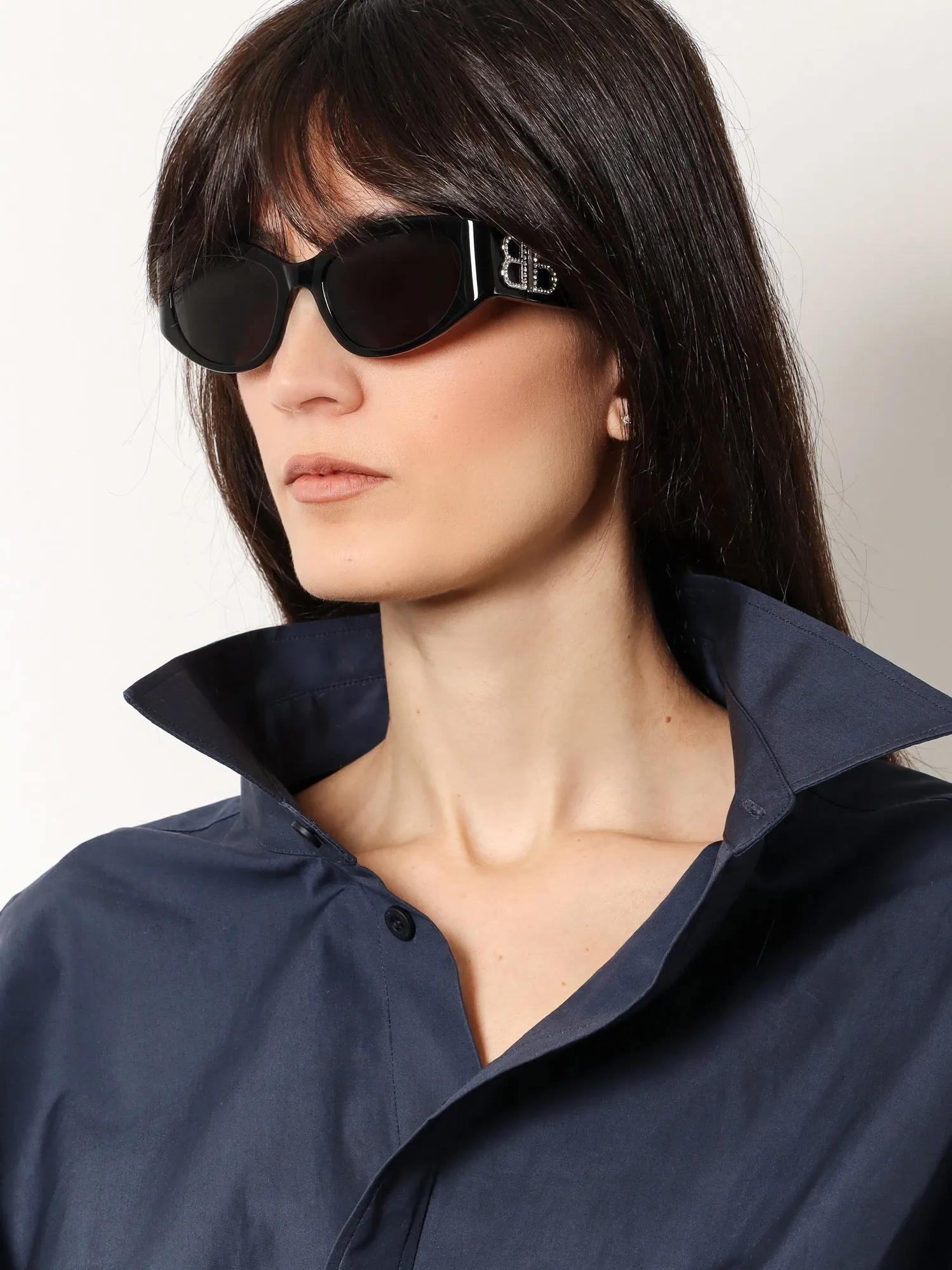 Balenciaga Acetate sunglasses with lateral logo sold by Siebentaschen product image thumbnail 2