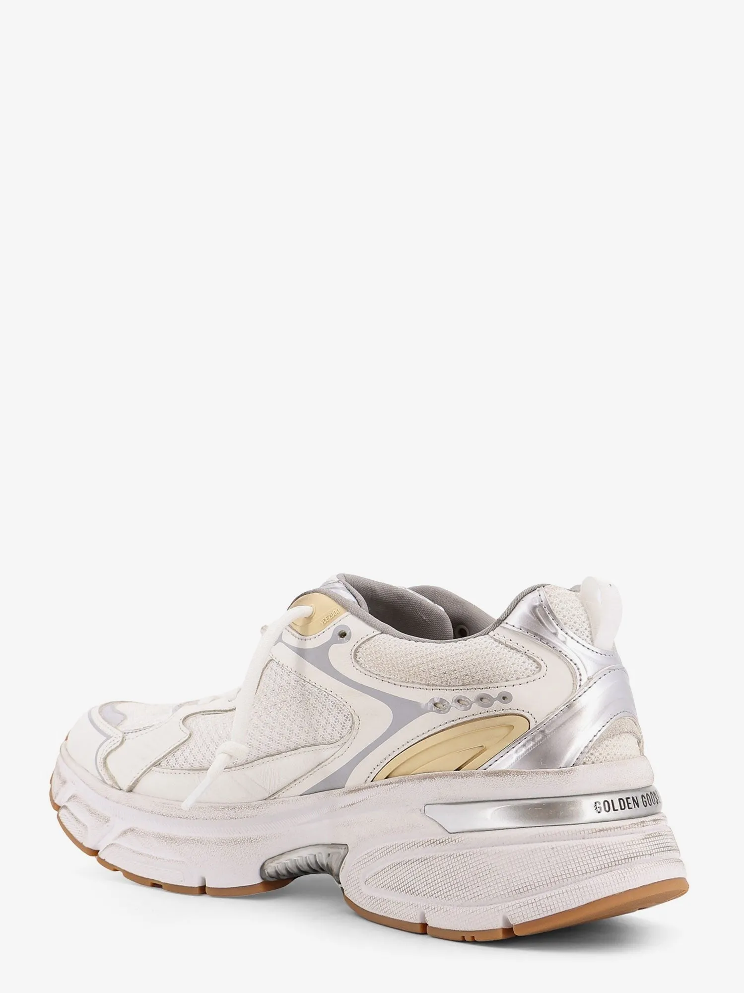 Golden Goose Deluxe Brand Lightstar mesh sneakers with leather inserts sold by Siebentaschen product image thumbnail 3