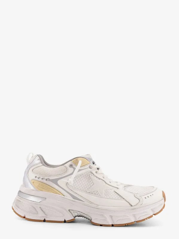 Golden Goose Deluxe Brand Lightstar mesh sneakers with leather inserts sold by Siebentaschen