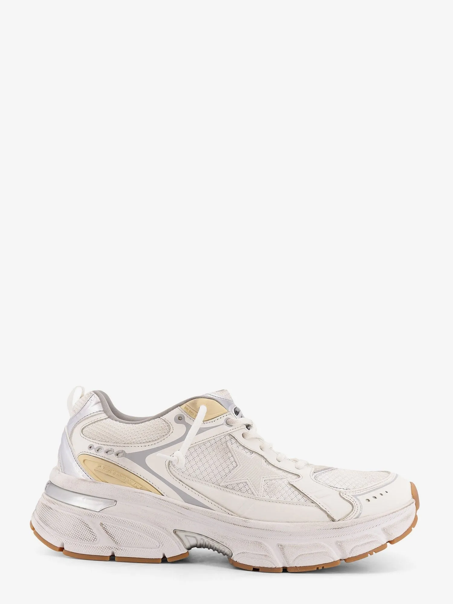Golden Goose Deluxe Brand Lightstar mesh sneakers with leather inserts sold by Siebentaschen