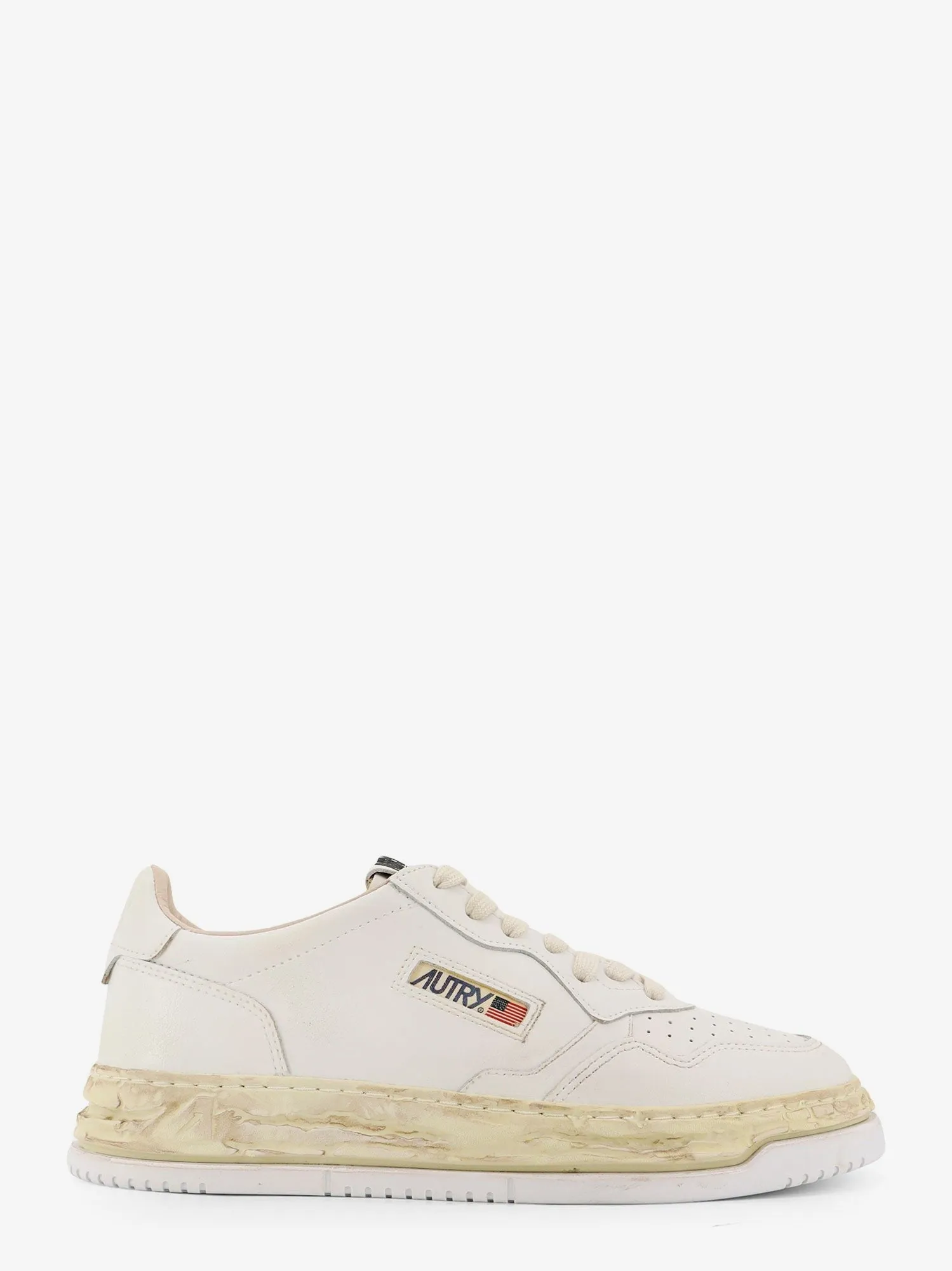 AUTRY X MIHARA YASUHIRO Super Vintage Low leather sneakers sold by Siebentaschen