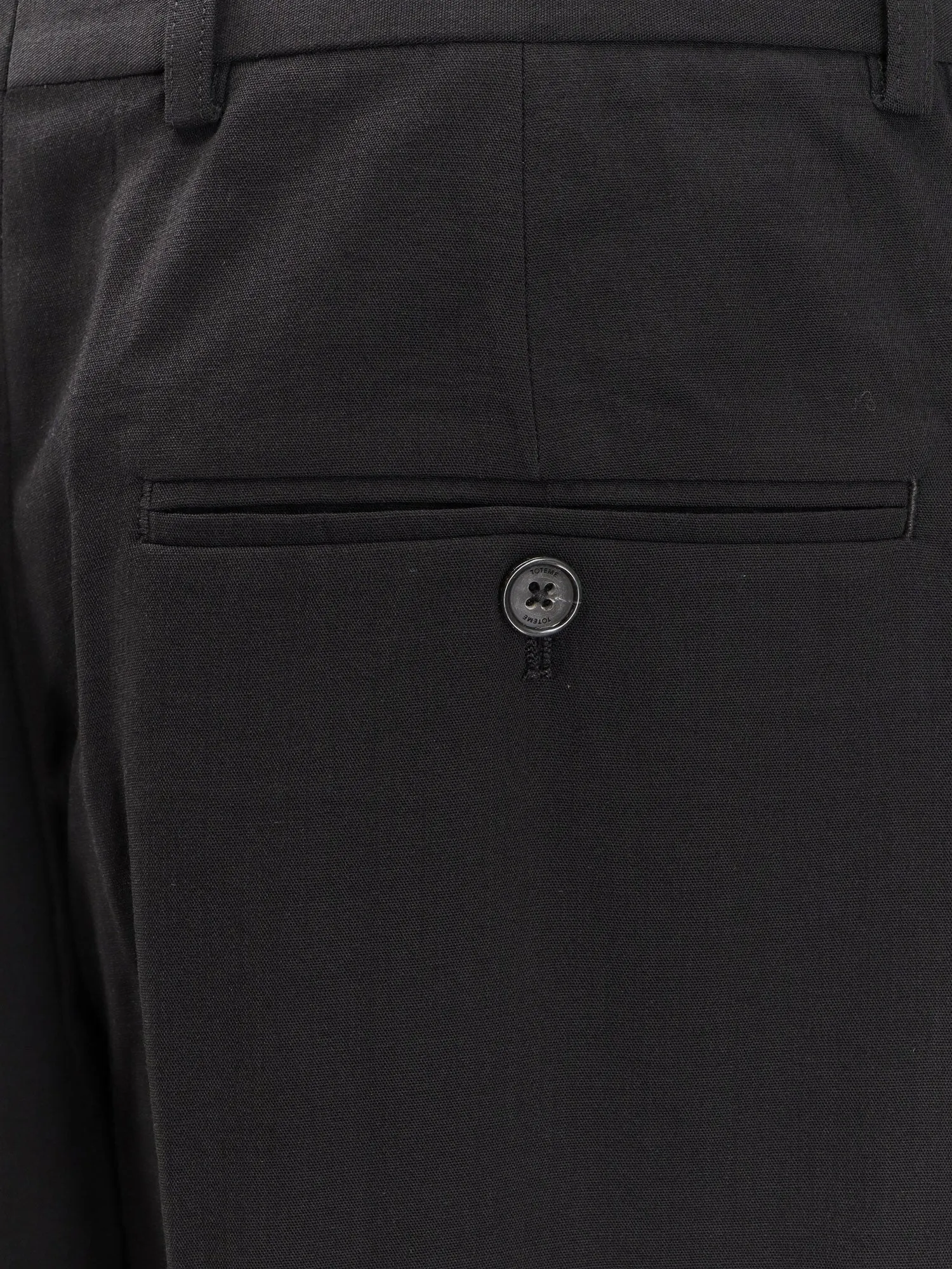 TOTEME Viscose and wool trousers sold by Siebentaschen product image thumbnail 3