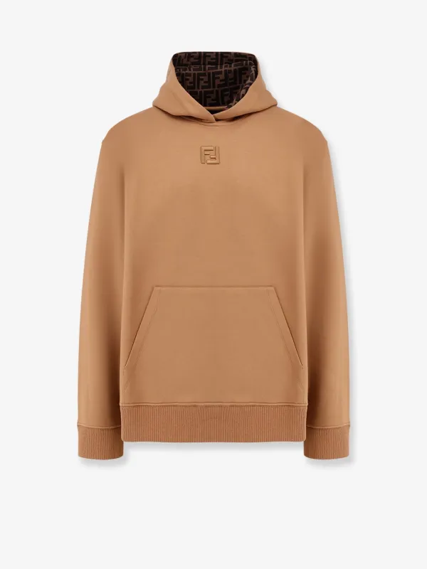 Fendi Cotton hooded sweatshirt sold by Siebentaschen