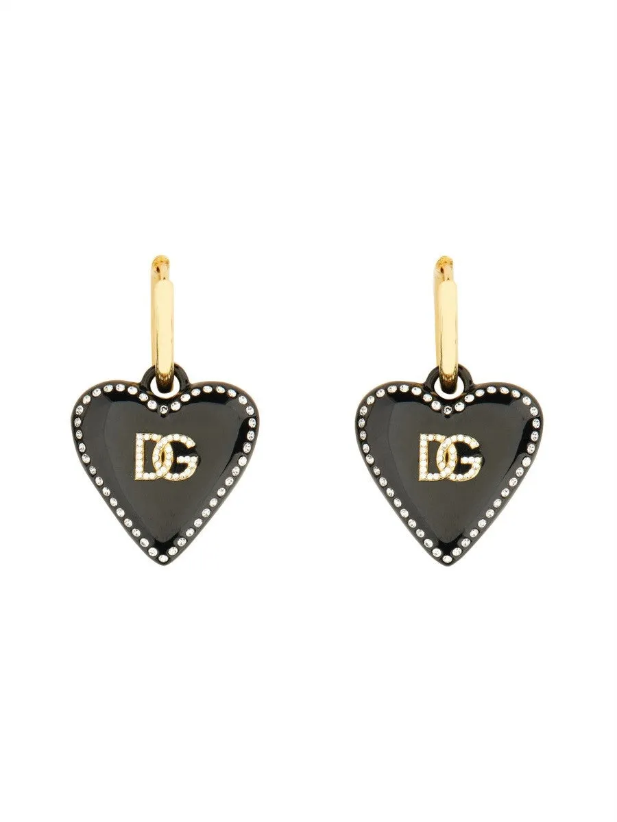 Dolce & Gabbana LOGO EARRINGS sold by Siebentaschen