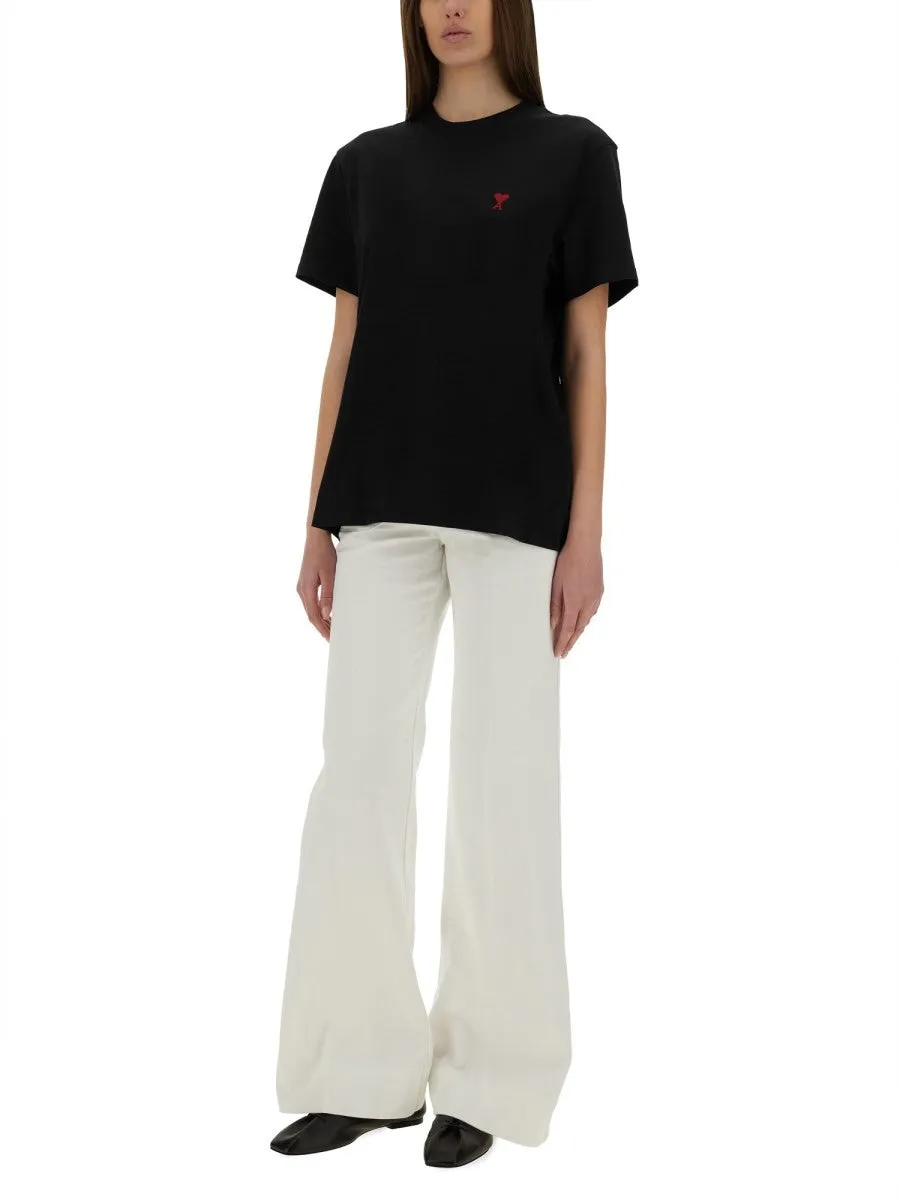 AMI PARIS T-SHIRT WITH LOGO sold by Siebentaschen product image thumbnail 2