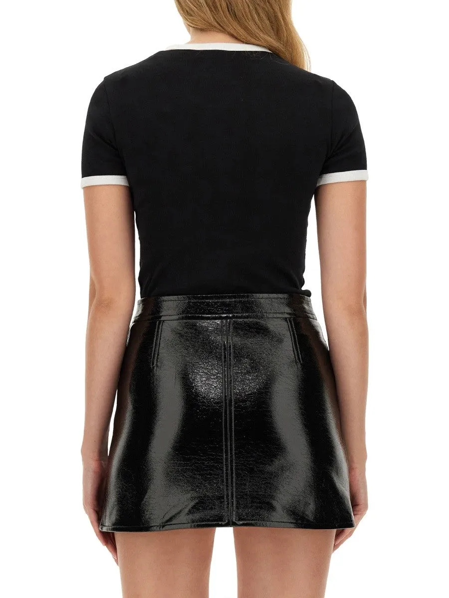 COURREGES T-SHIRT WITH LOGO sold by Siebentaschen product image thumbnail 4