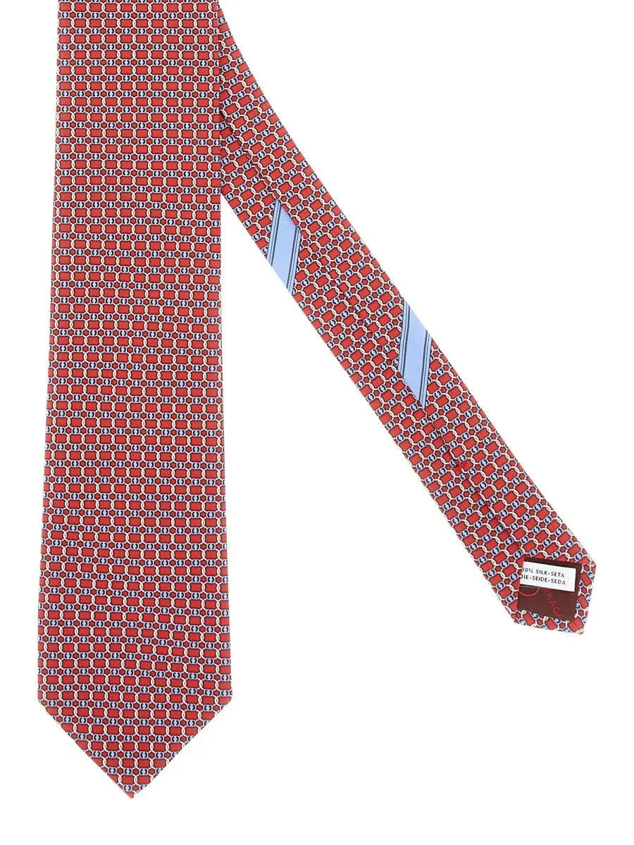 Ferragamo "VARA" PRINT TIE sold by Siebentaschen