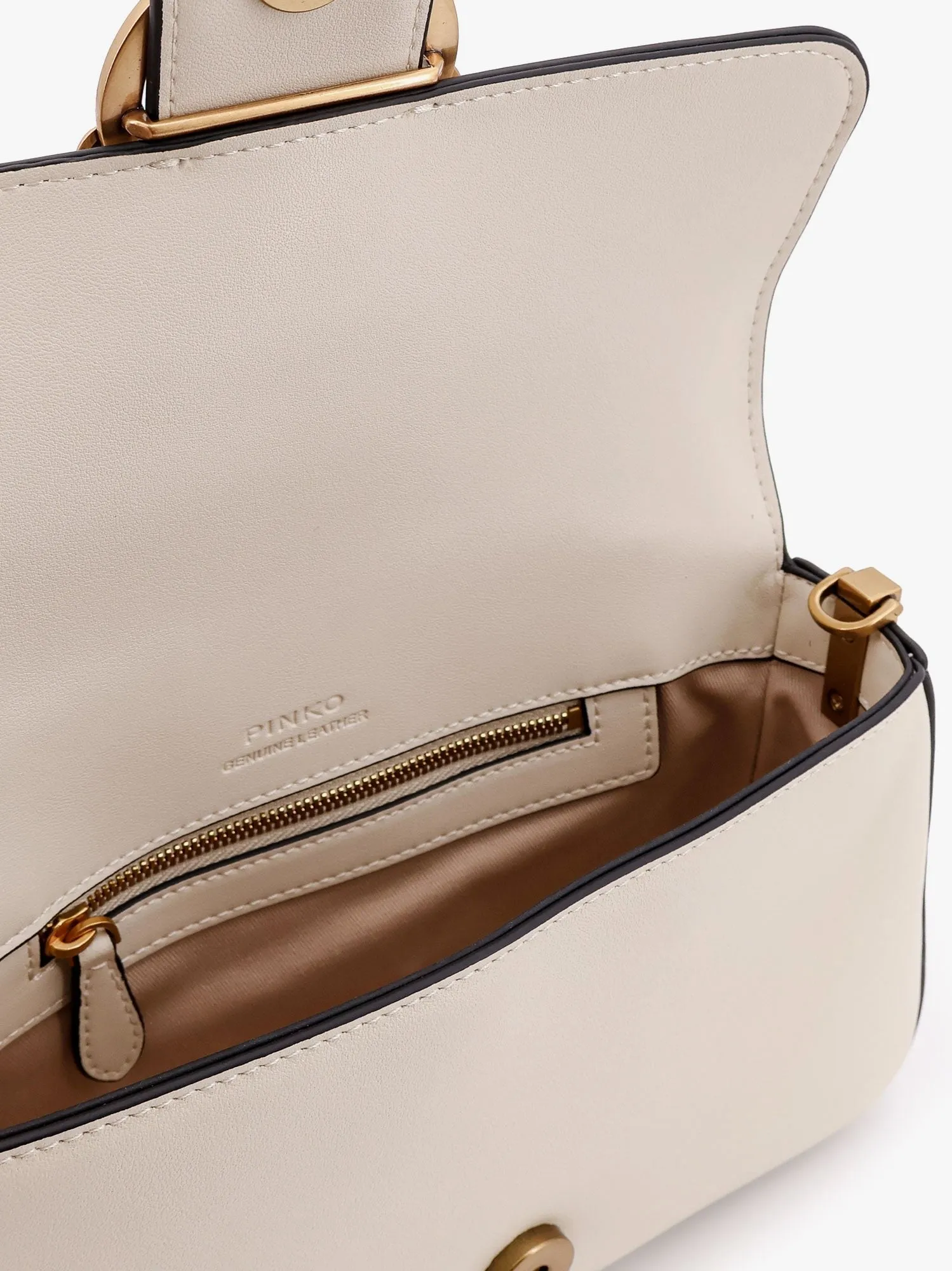 Pinko Love one mini leather shoulder bag sold by Siebentaschen product image thumbnail 4