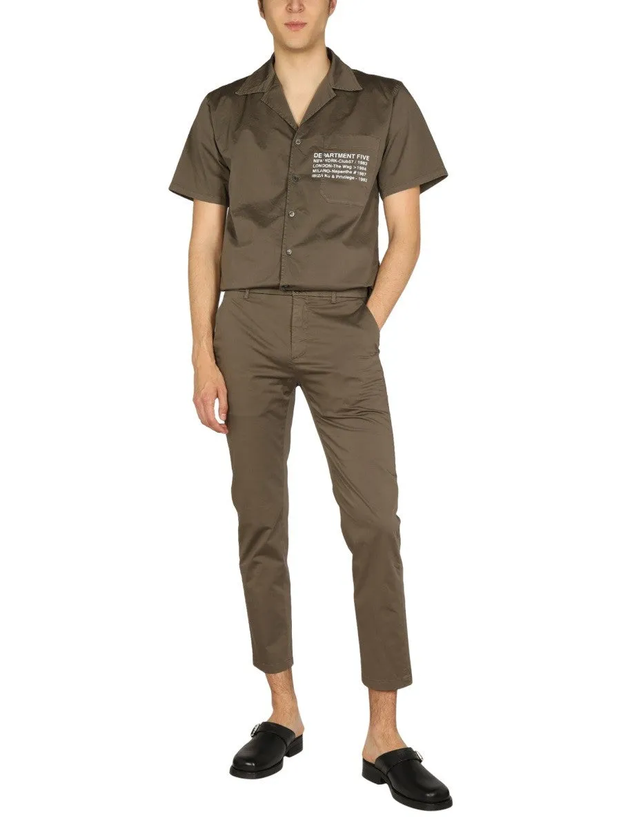 DEPARTMENT FIVE HAWAIIAN LOGO PRINT SHIRT sold by Siebentaschen product image thumbnail 2