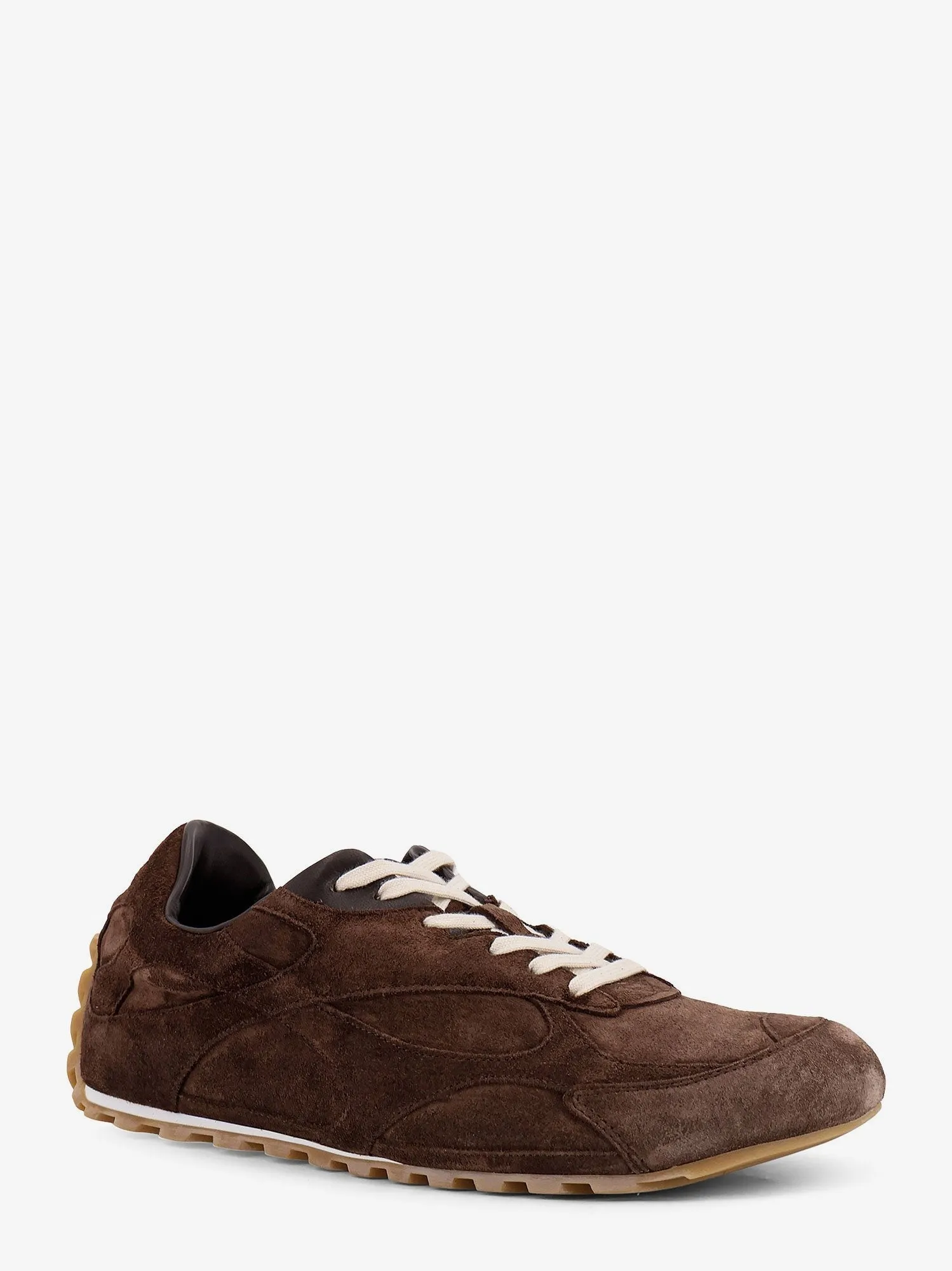 Bottega Veneta Orbit Flash low-top suede sneakers sold by Siebentaschen product image thumbnail 2