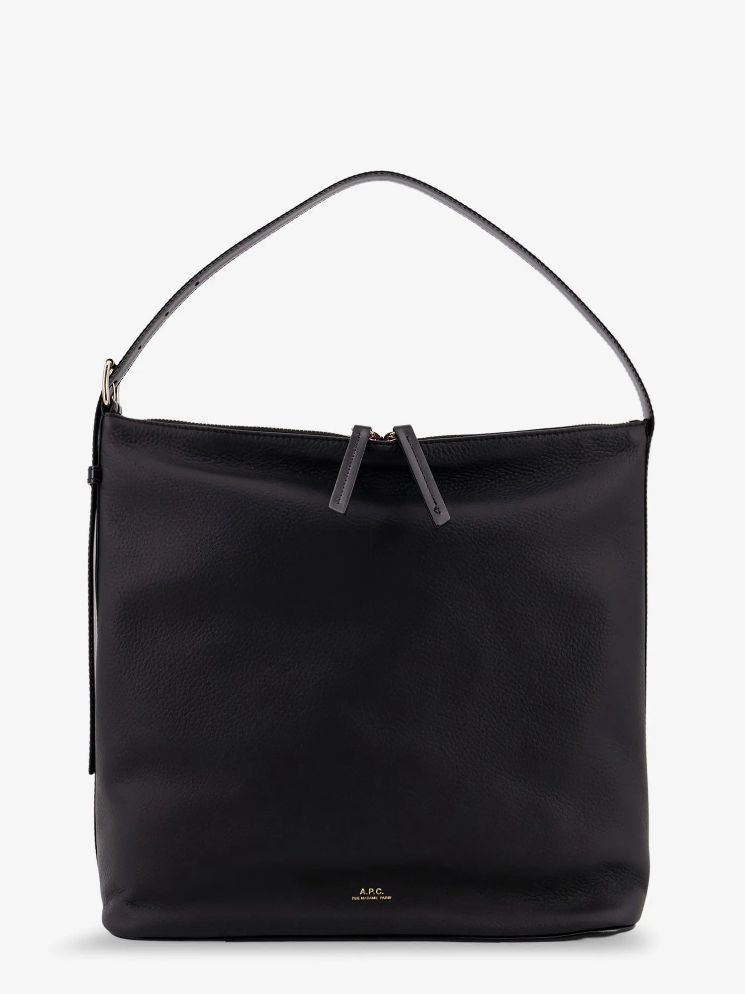 A.P.C. Vera leather shoulder bag sold by Siebentaschen