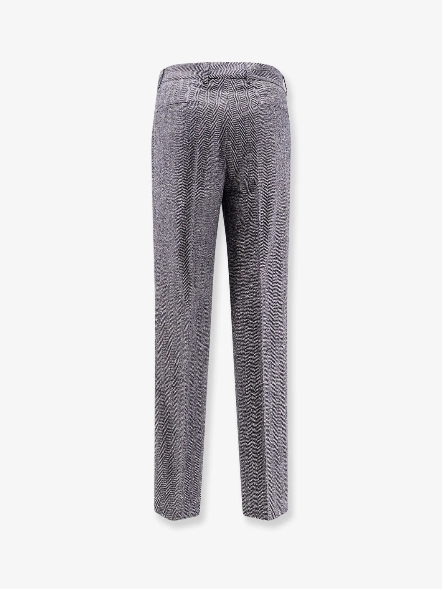 Brunello Cucinelli Herringbone wool and cashmere trousers sold by Siebentaschen product image thumbnail 2