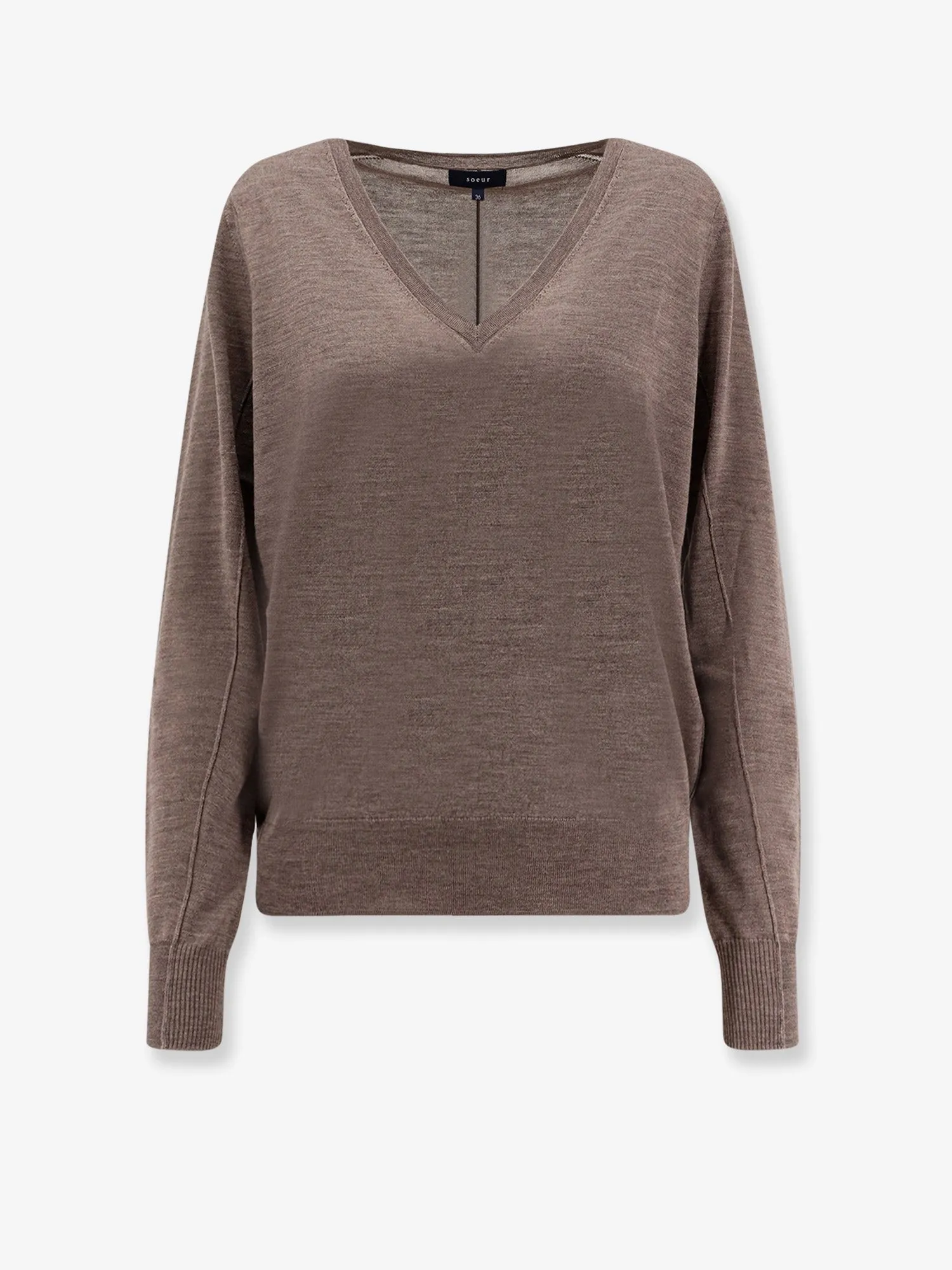 SOEUR Derek merino wool sweater sold by Siebentaschen