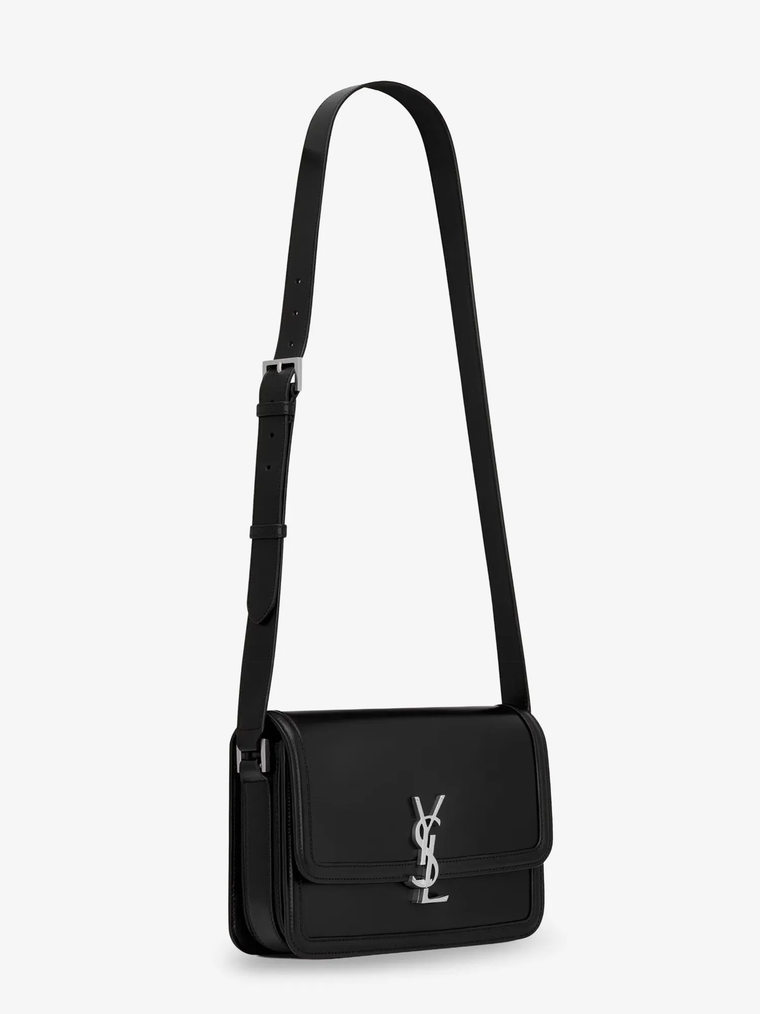 Saint Laurent Satchel Solferino Medium leather crossbody bag sold by Siebentaschen product image thumbnail 3