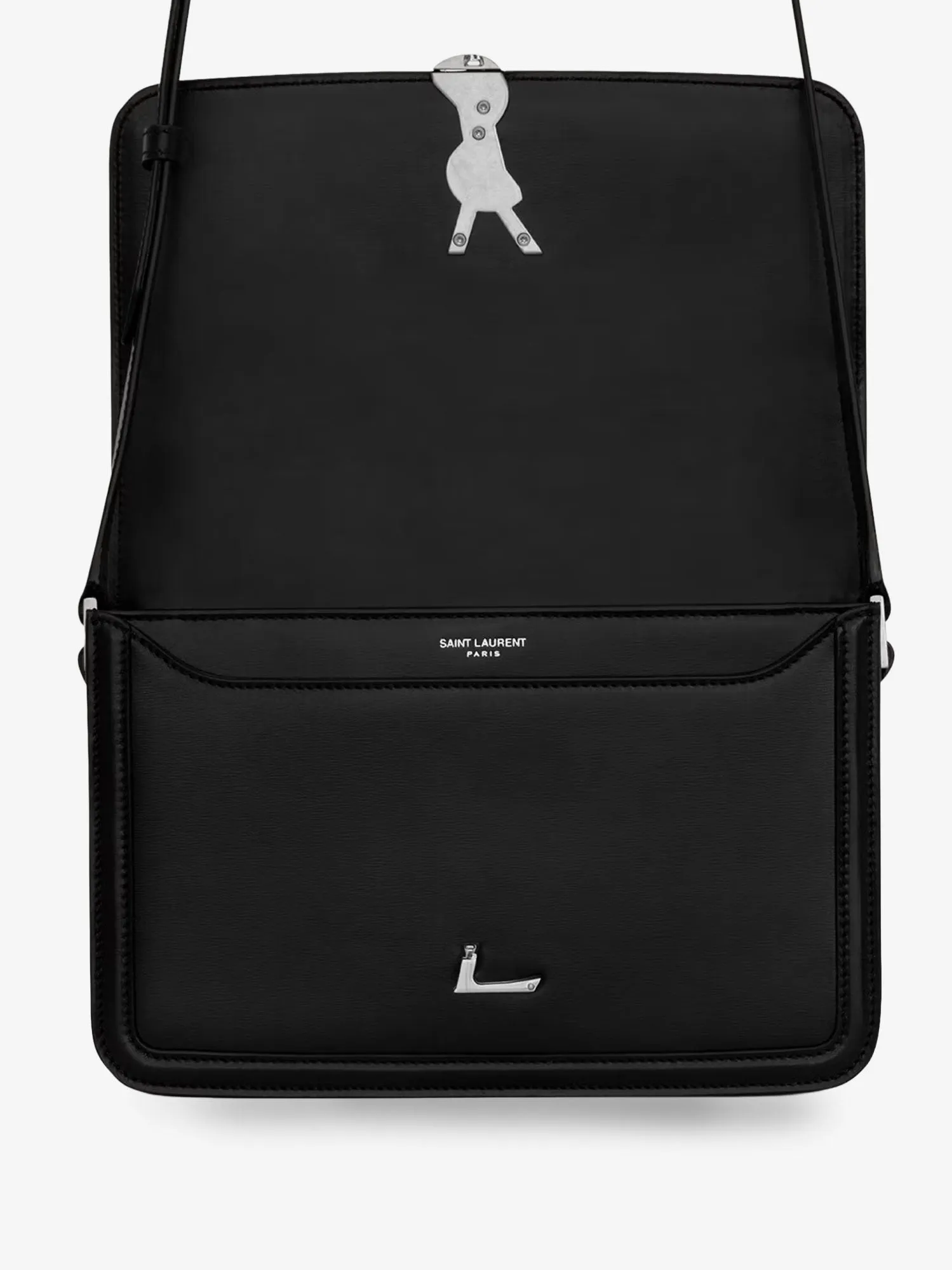 Saint Laurent Satchel Solferino Medium leather crossbody bag sold by Siebentaschen product image thumbnail 4